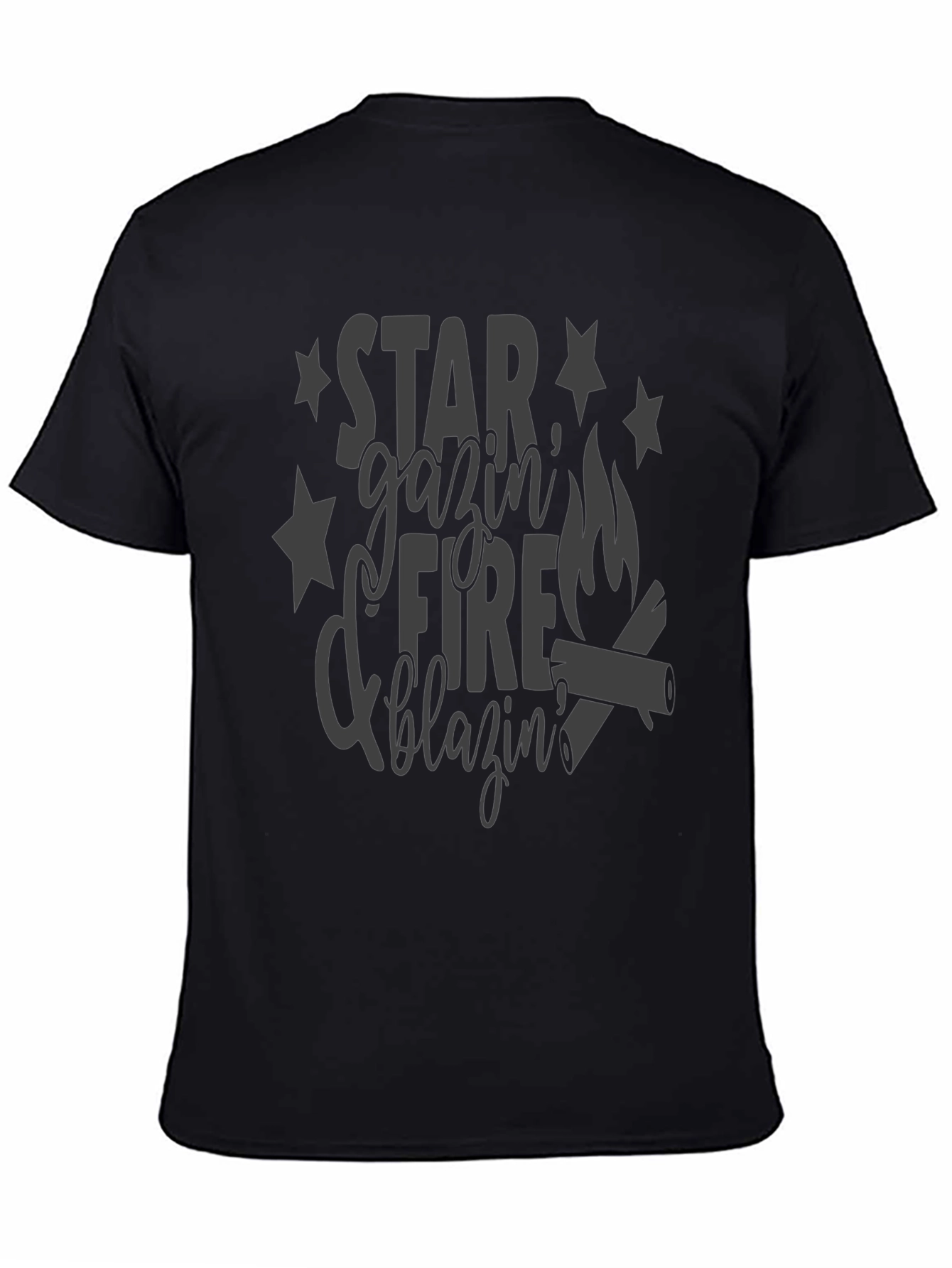 Star Gazin Fire Blazin Graphic T-Shirt