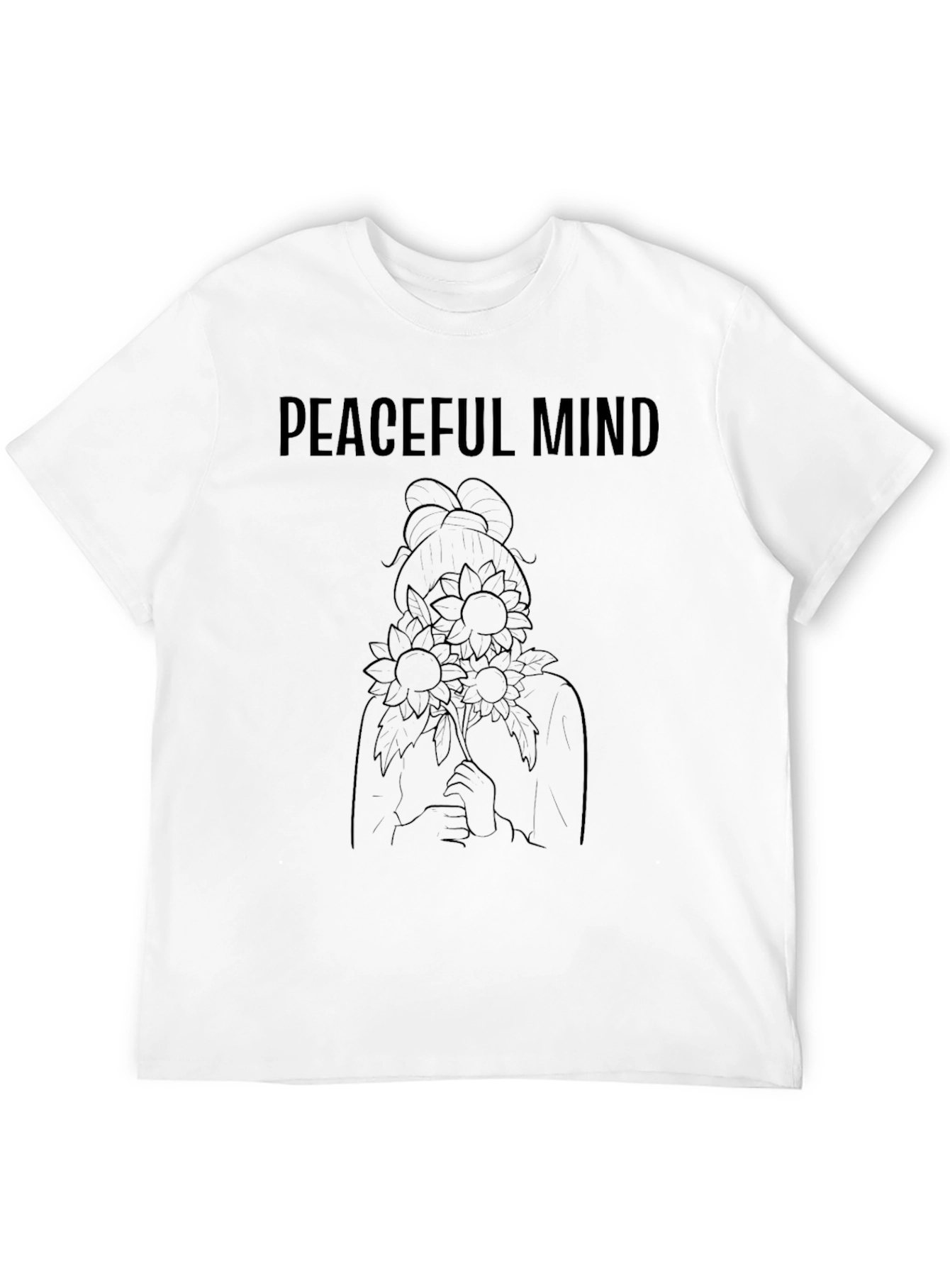 Peaceful Mind Black Graphic Tee