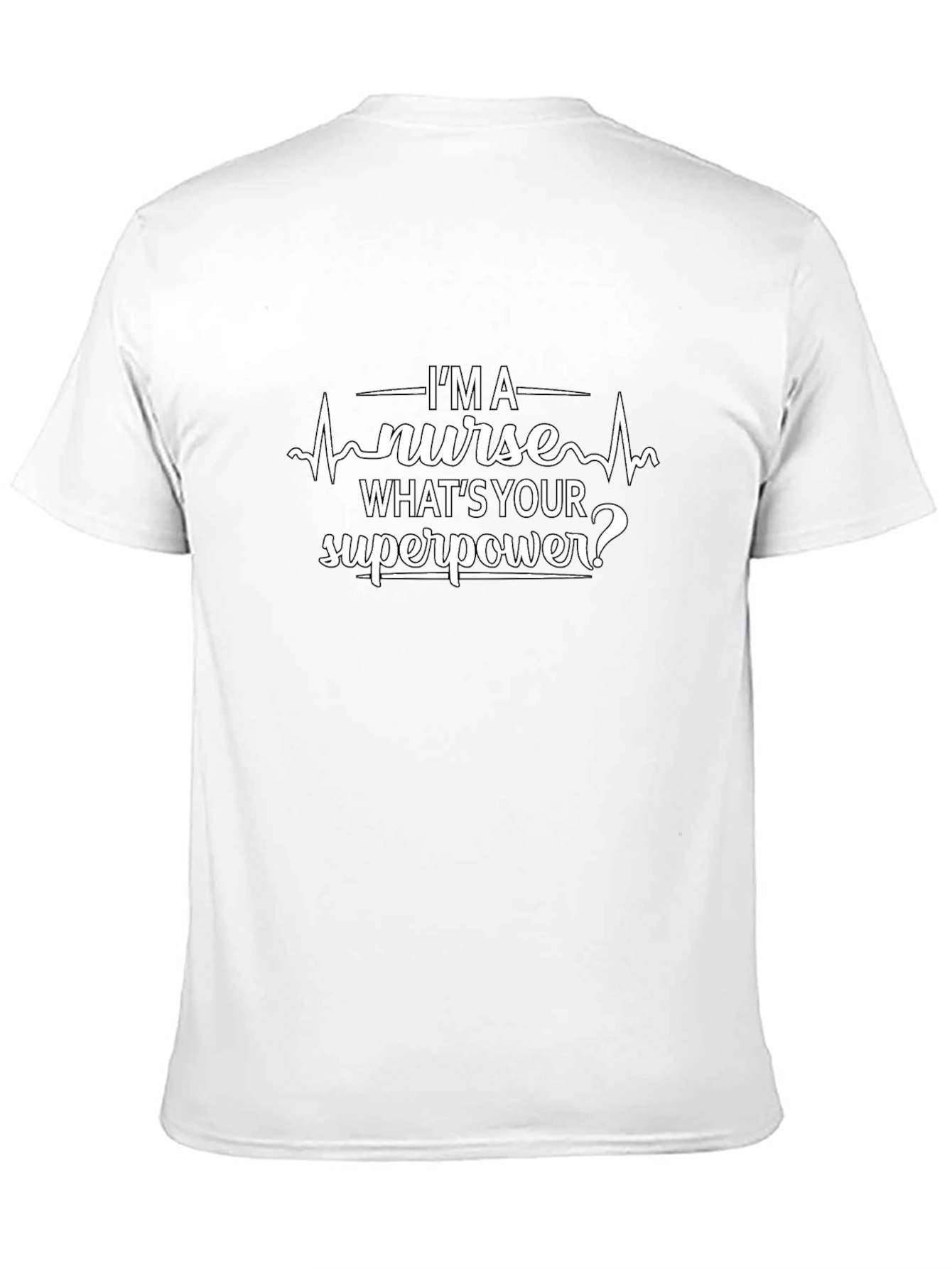Nurse Superpower Graphic Tee