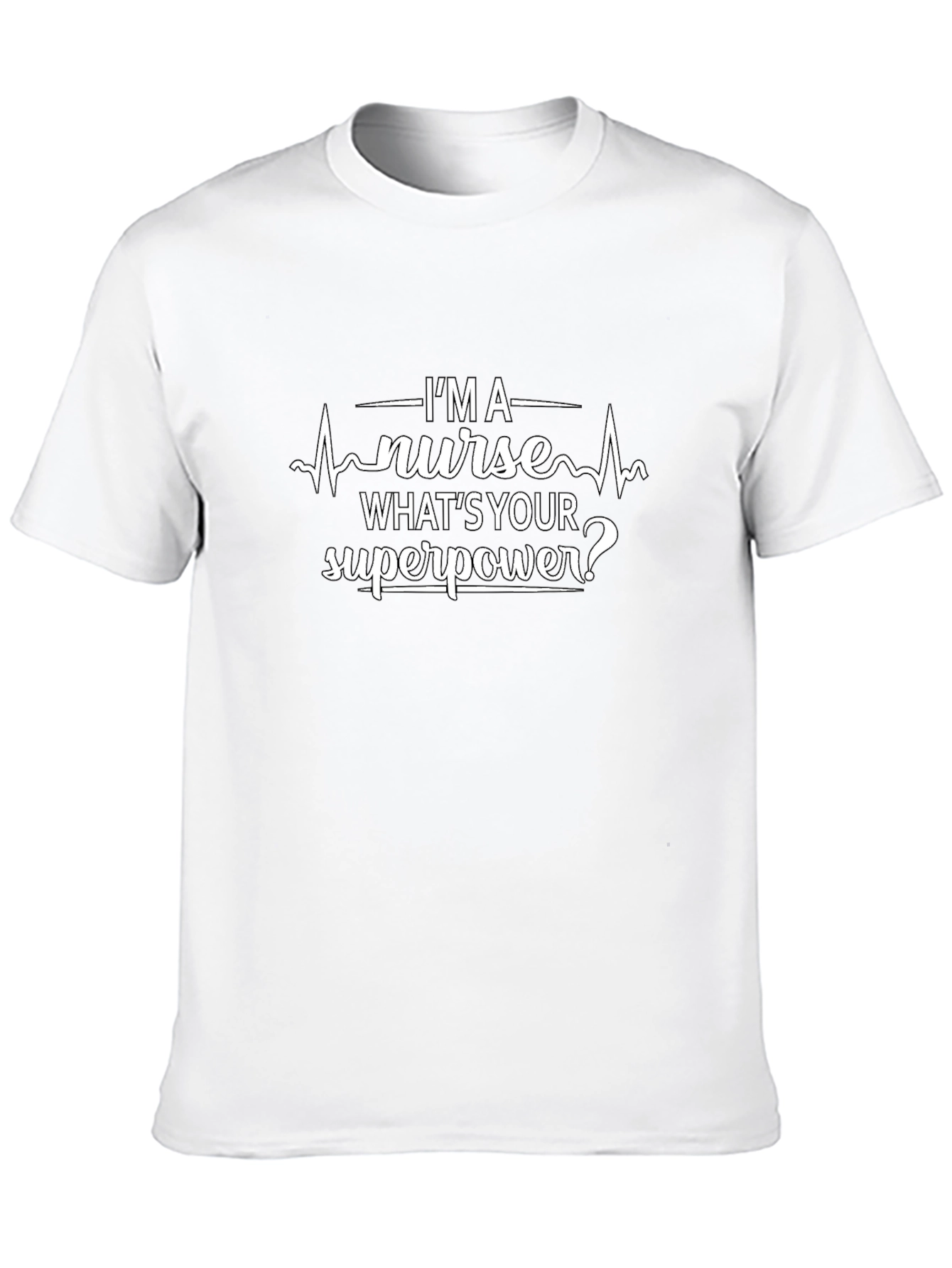 Nurse Superpower Graphic Tee