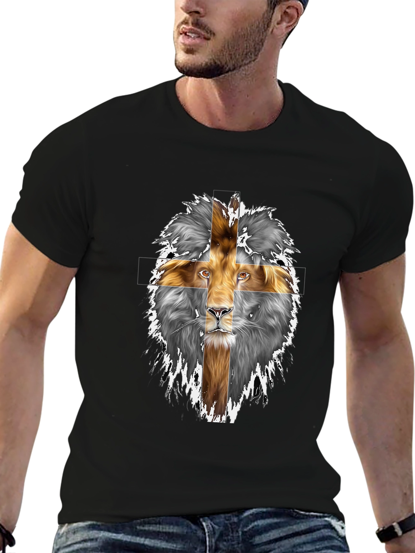 Lion England Flag T-Shirt