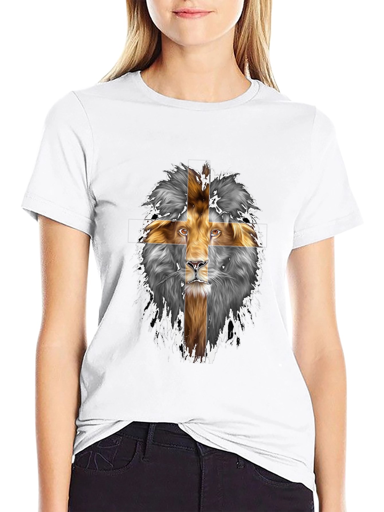 Lion England Flag T-Shirt