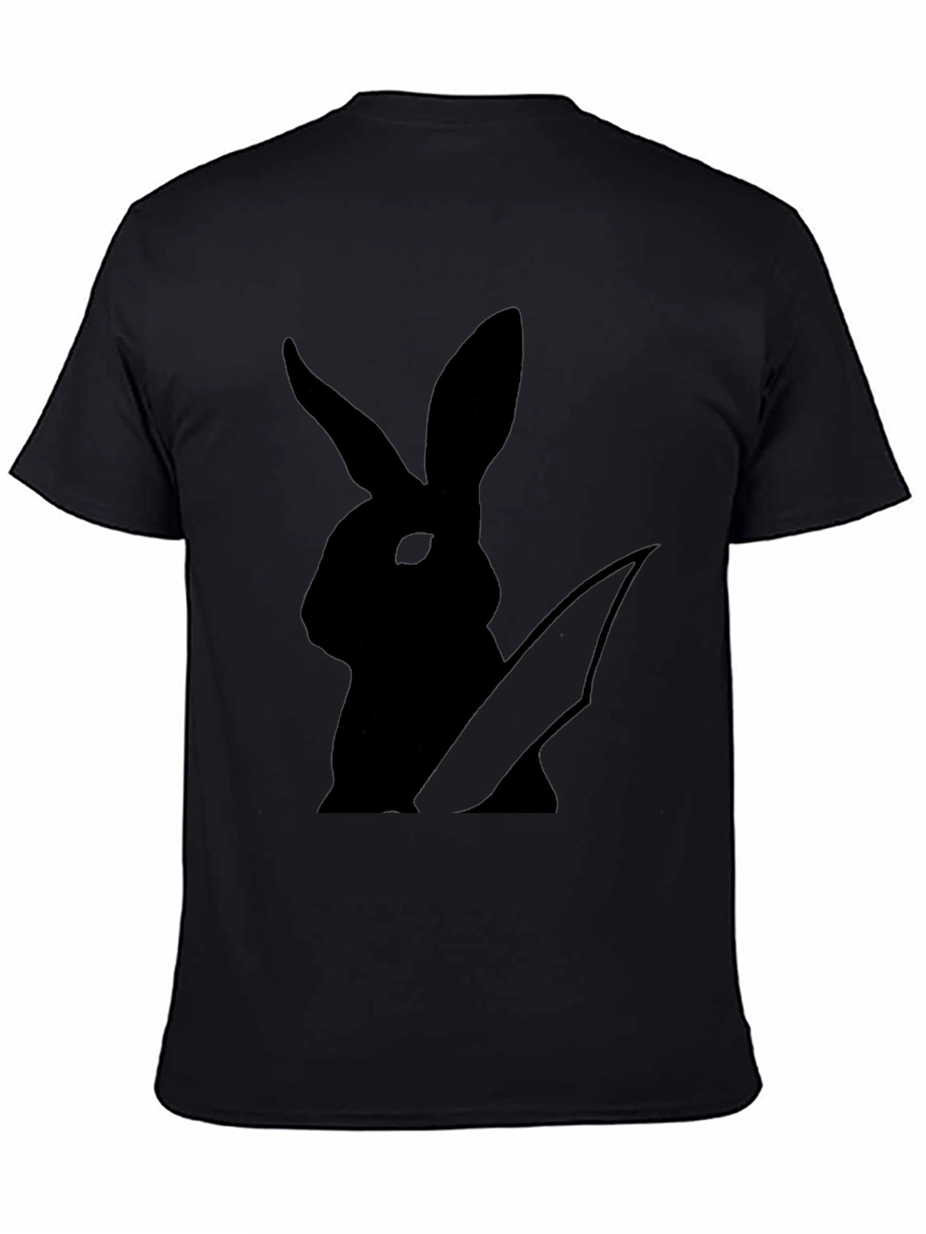 Black Rabbit Graphic Tee - Mens Casual Shirt