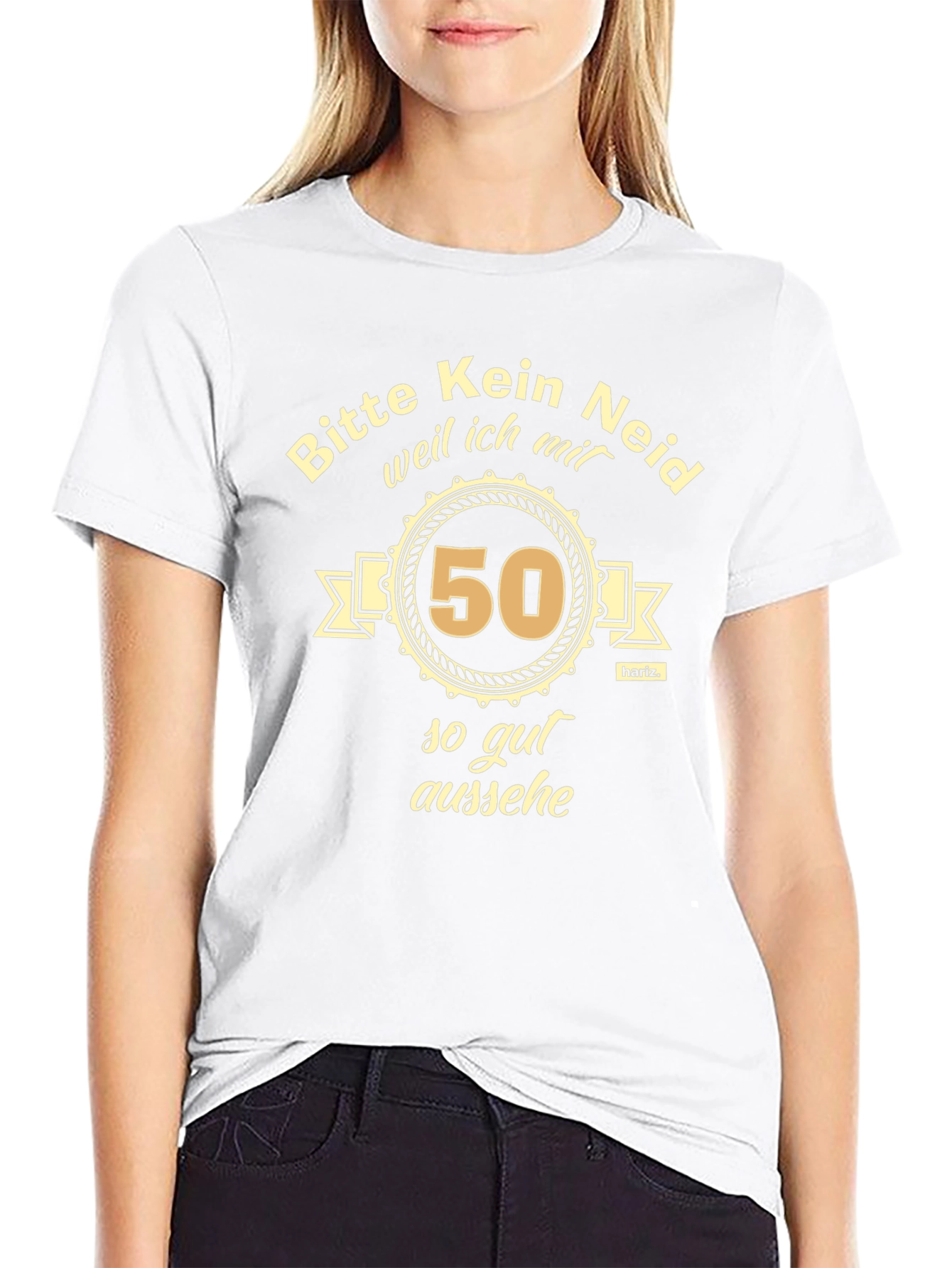 Funny 50th Birthday T-Shirt - Bitte Kein Neid