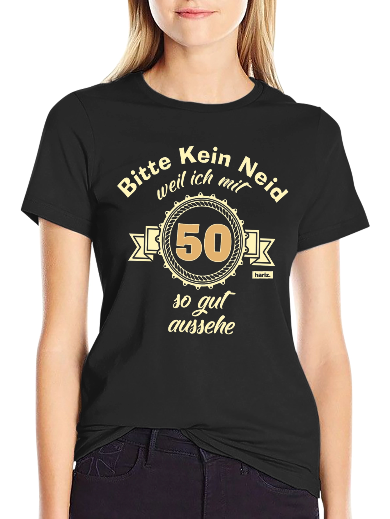 Funny 50th Birthday T-Shirt - Bitte Kein Neid