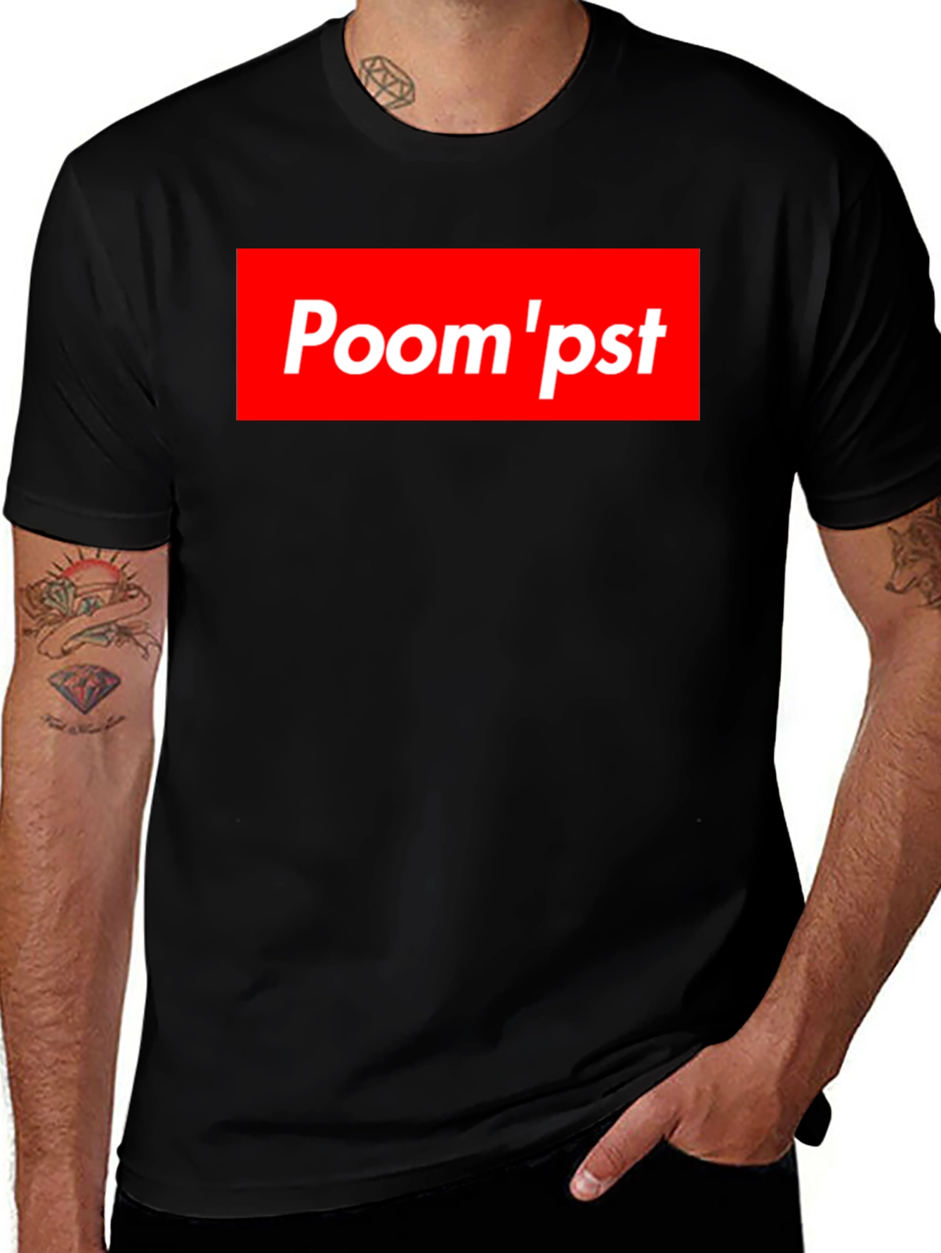 Poompst Graphic Tee - Bold Statement Style