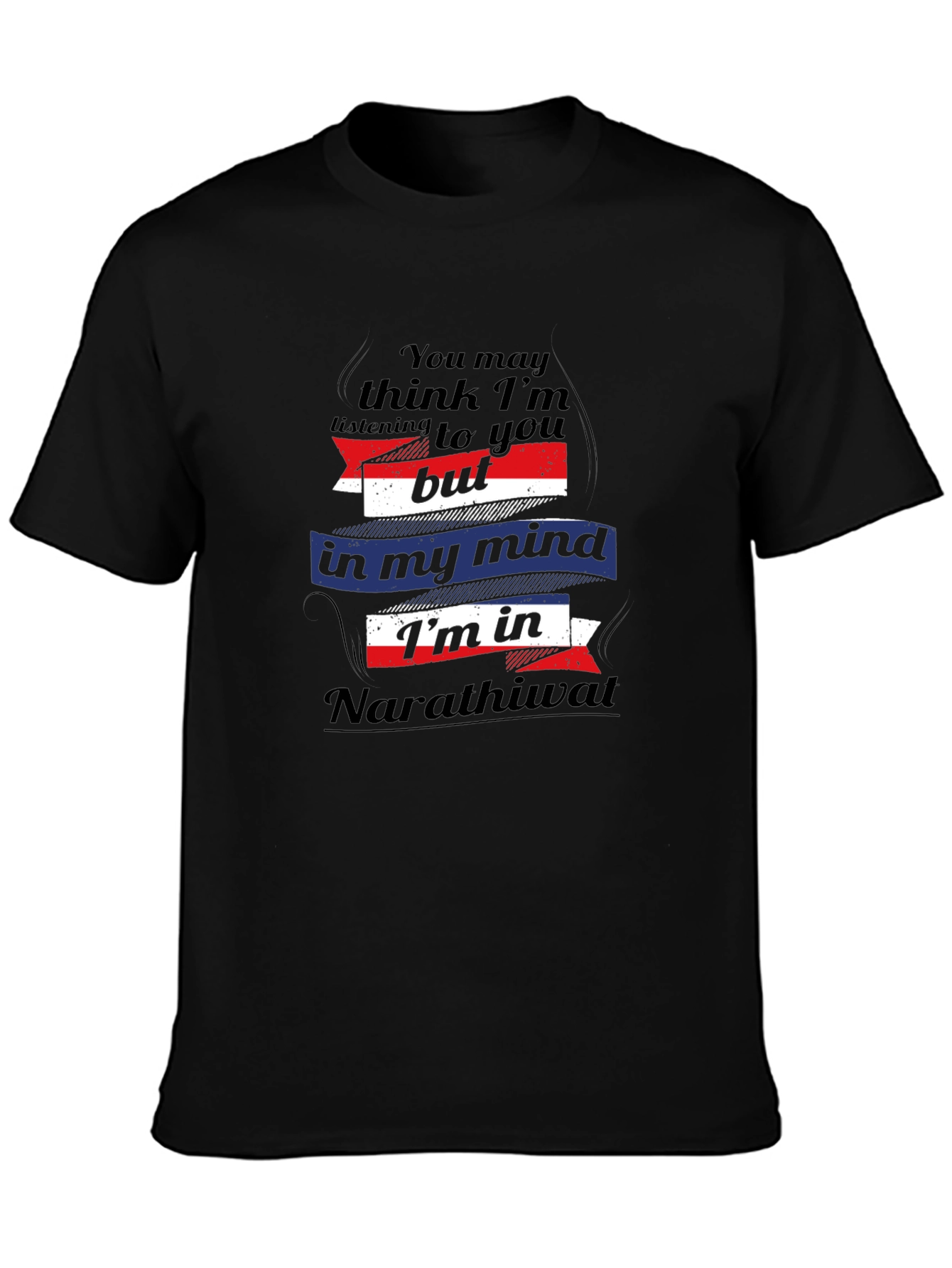 Narathiwat Mind T-Shirt: Travel Lover Gift