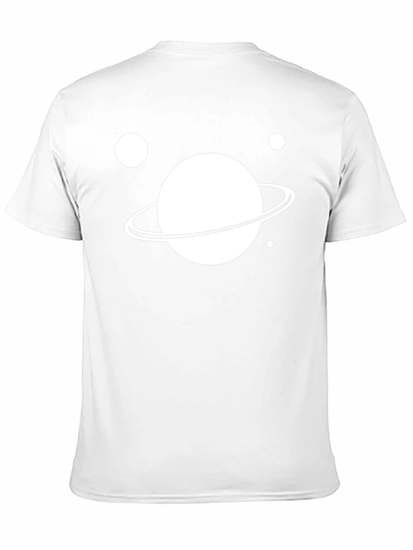 Planet Graphic Tee - Black Cotton Casual Shirt