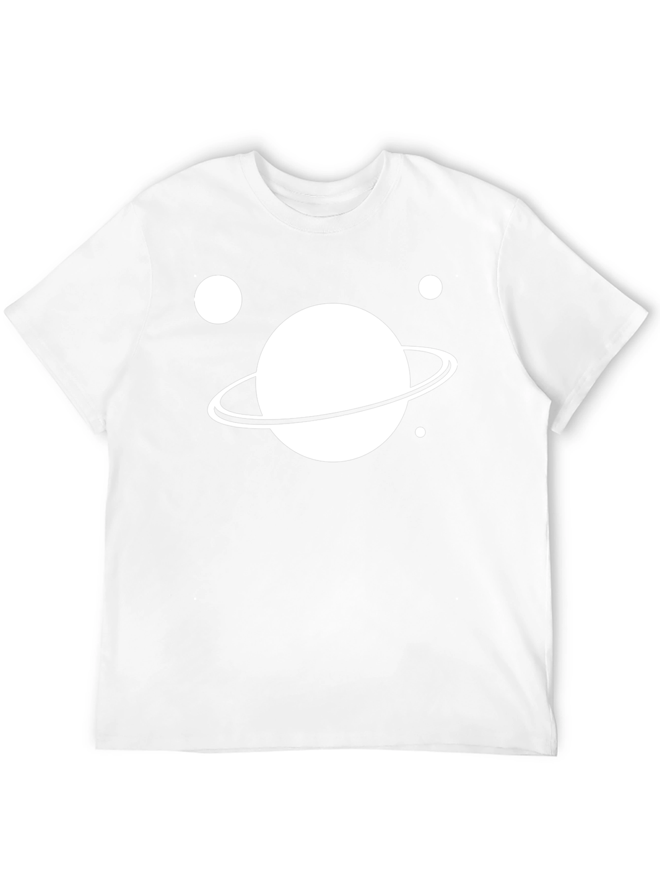 Planet Graphic Tee - Black Cotton Casual Shirt