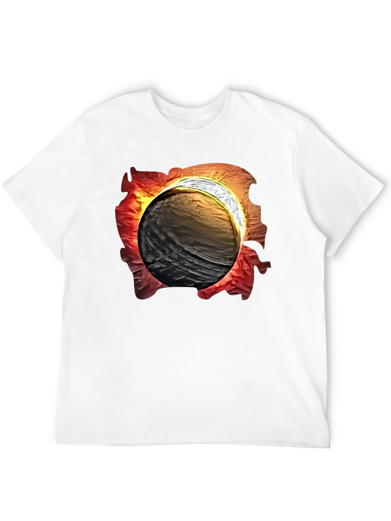 Eclipse Graphic Tee - Mens Black T-Shirt