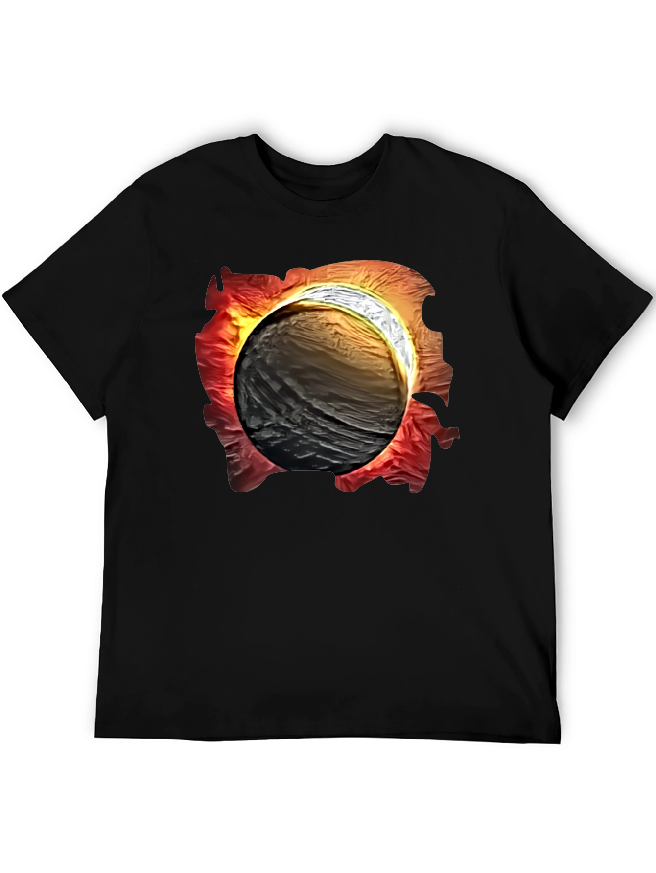 Eclipse Graphic Tee - Mens Black T-Shirt