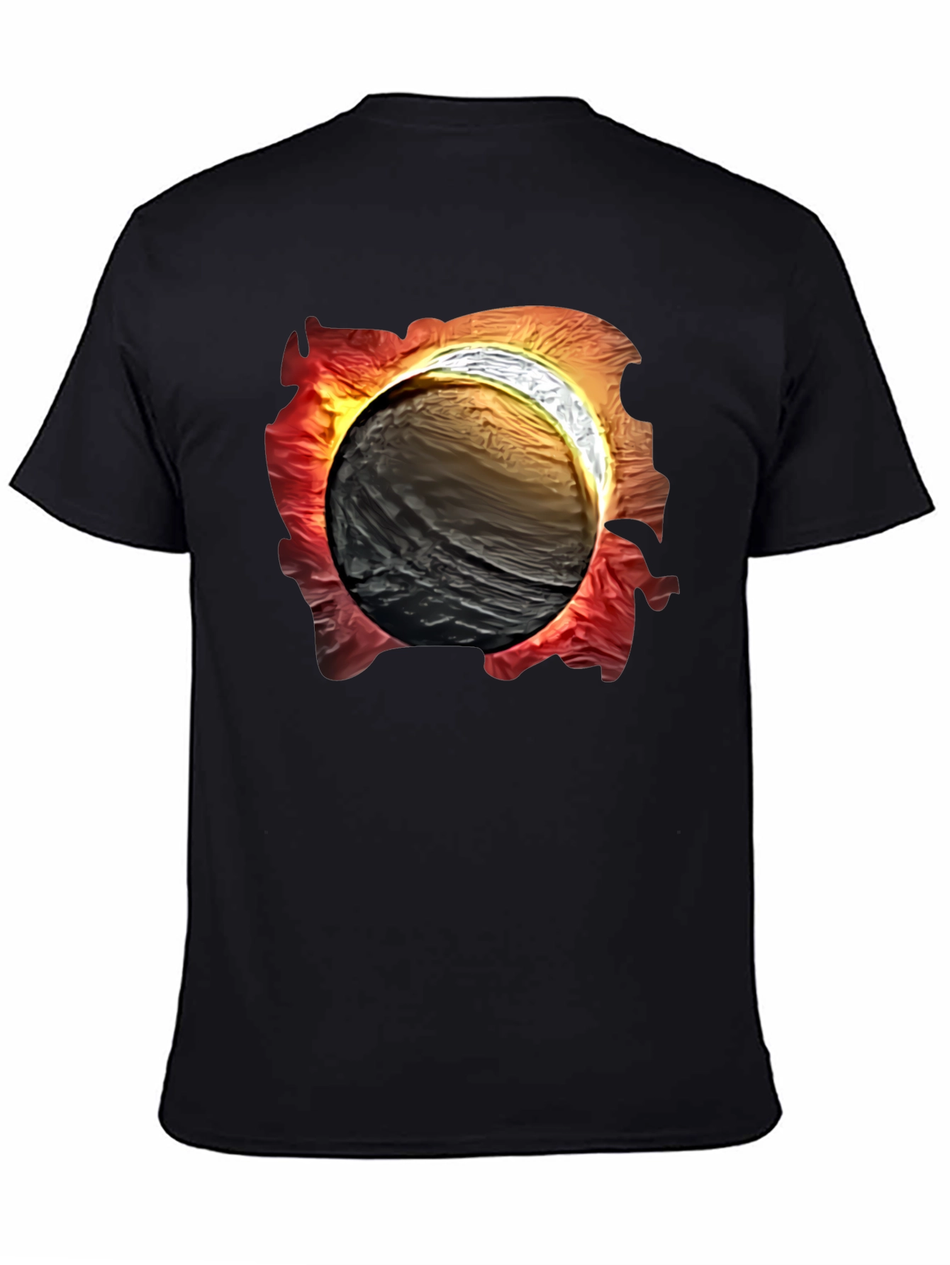 Eclipse Graphic Tee - Mens Black T-Shirt