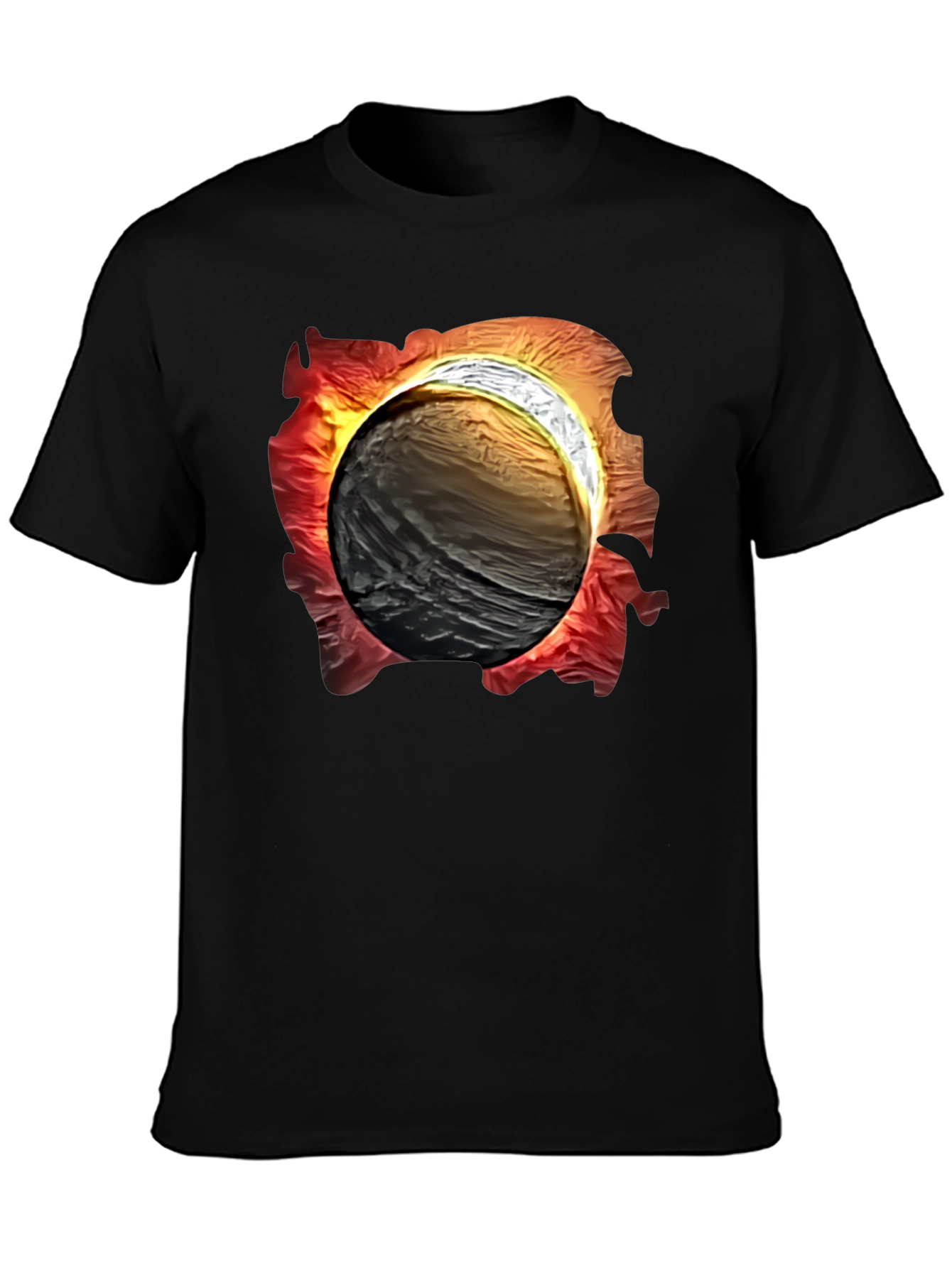 Eclipse Graphic Tee - Mens Black T-Shirt