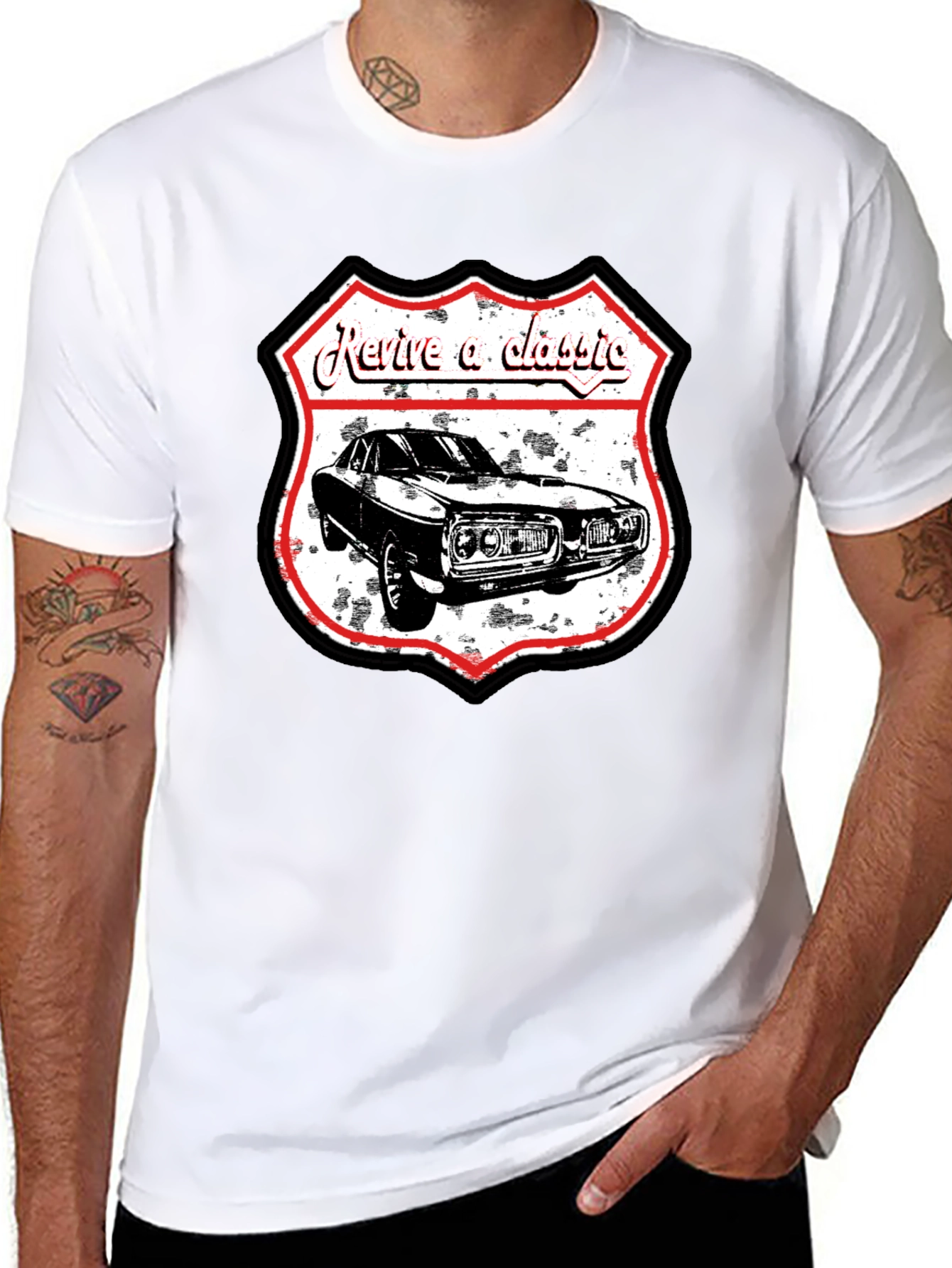 Revive a Classic Car Graphic T-Shirt