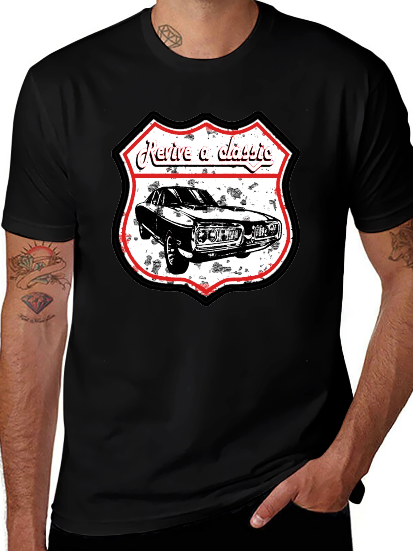 Revive a Classic Car Graphic T-Shirt