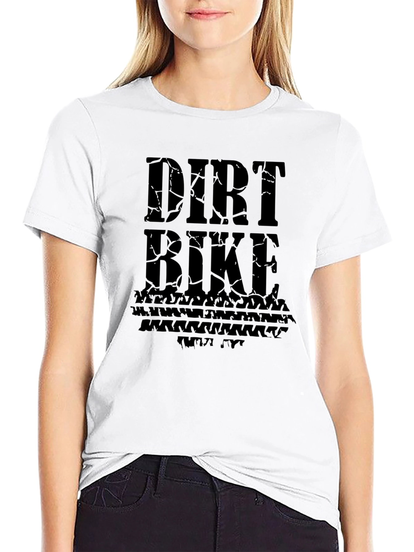 Dirt Bike Graphic Tee - Black T-Shirt