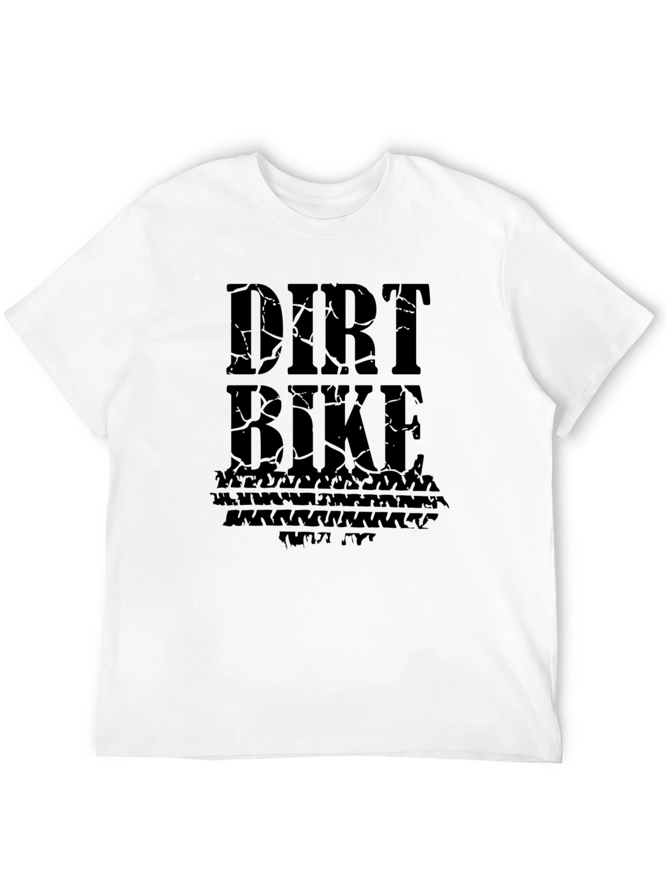 Dirt Bike Graphic Tee - Black T-Shirt