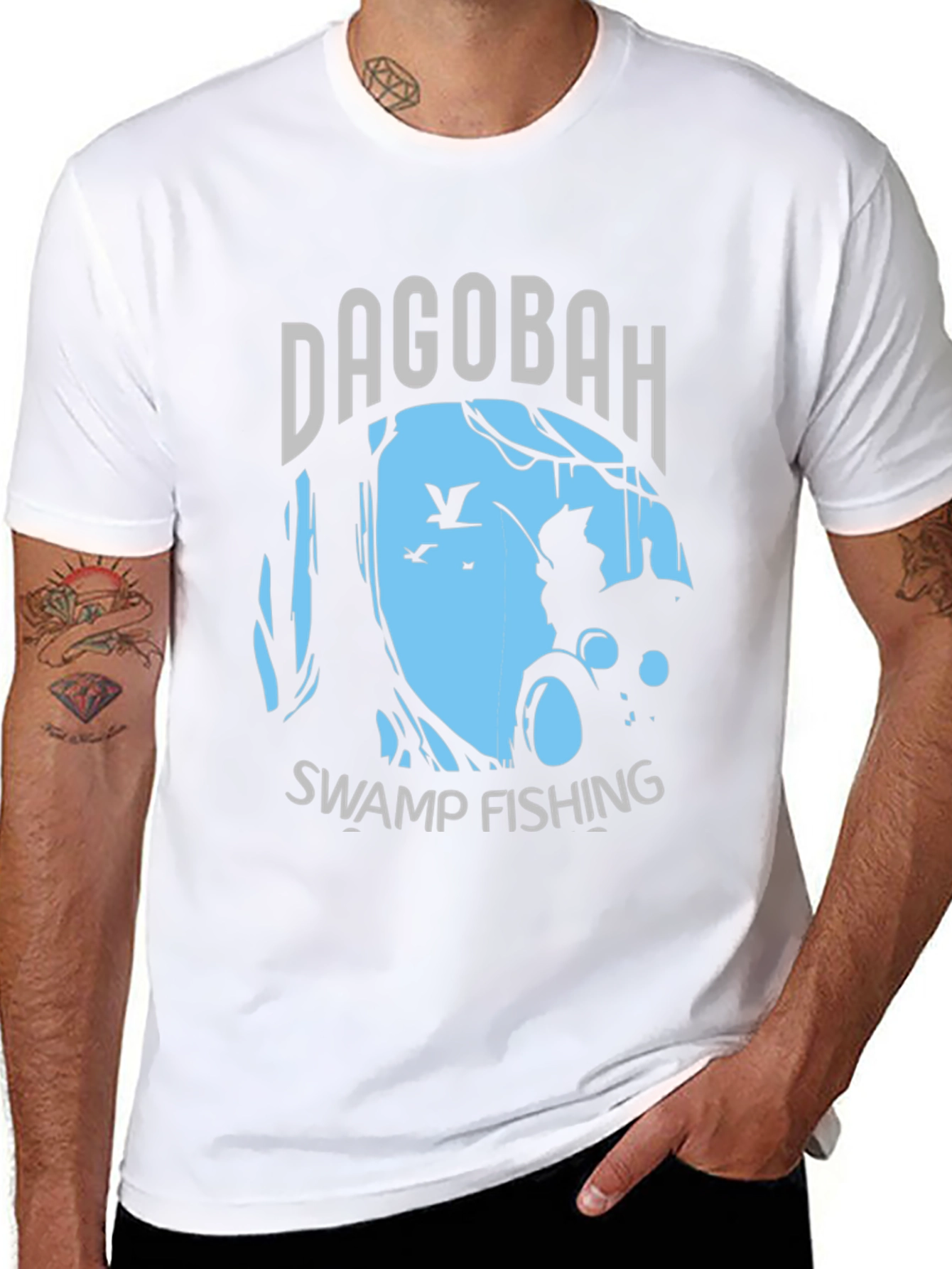 Dagobah Swamp Fishing Graphic Tee