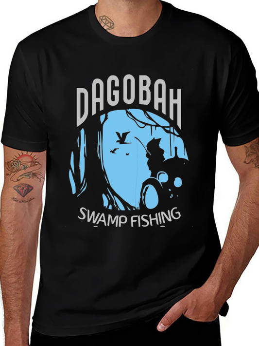 Dagobah Swamp Fishing Graphic Tee