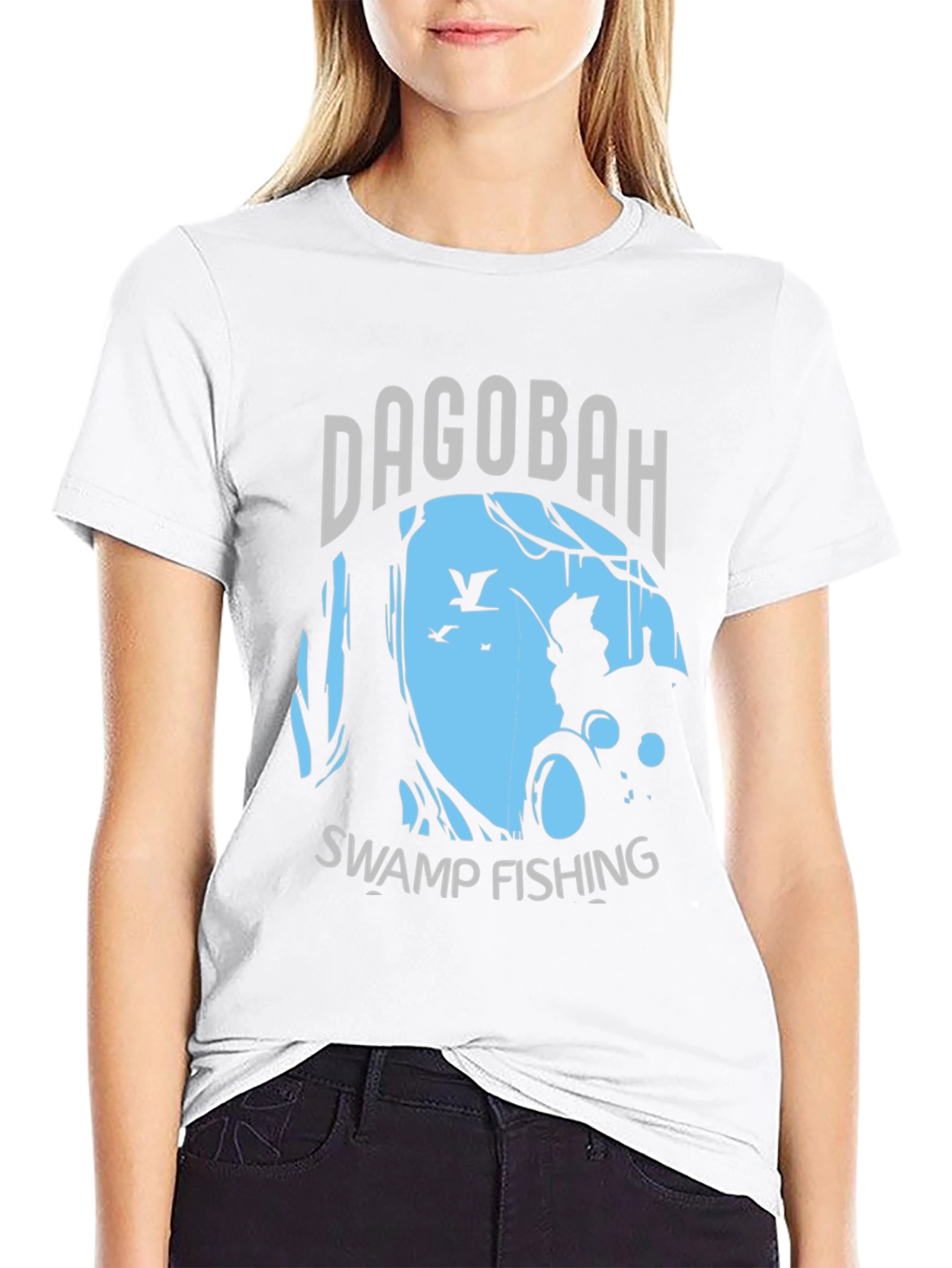 Dagobah Swamp Fishing Graphic Tee