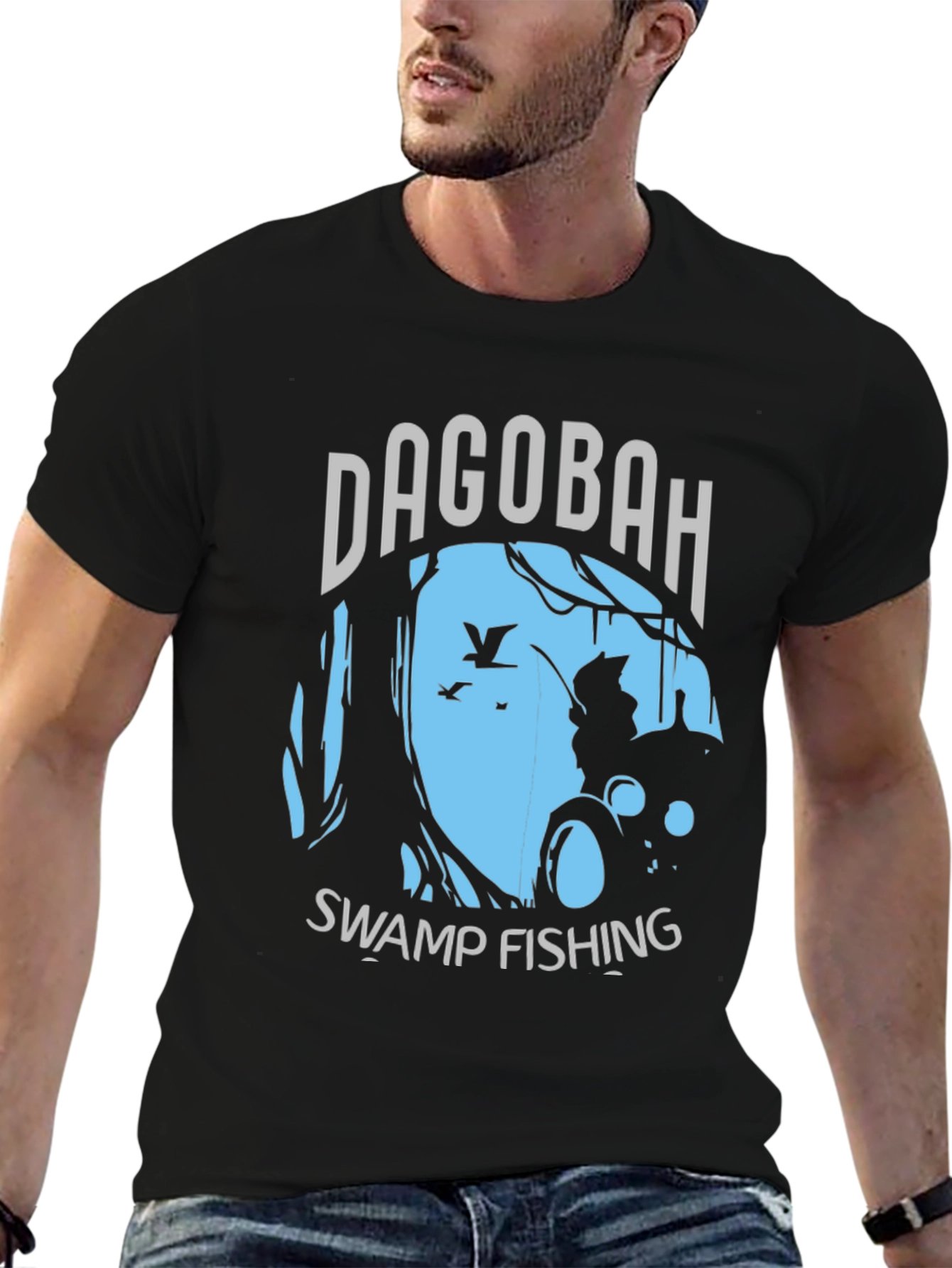 Dagobah Swamp Fishing Graphic Tee