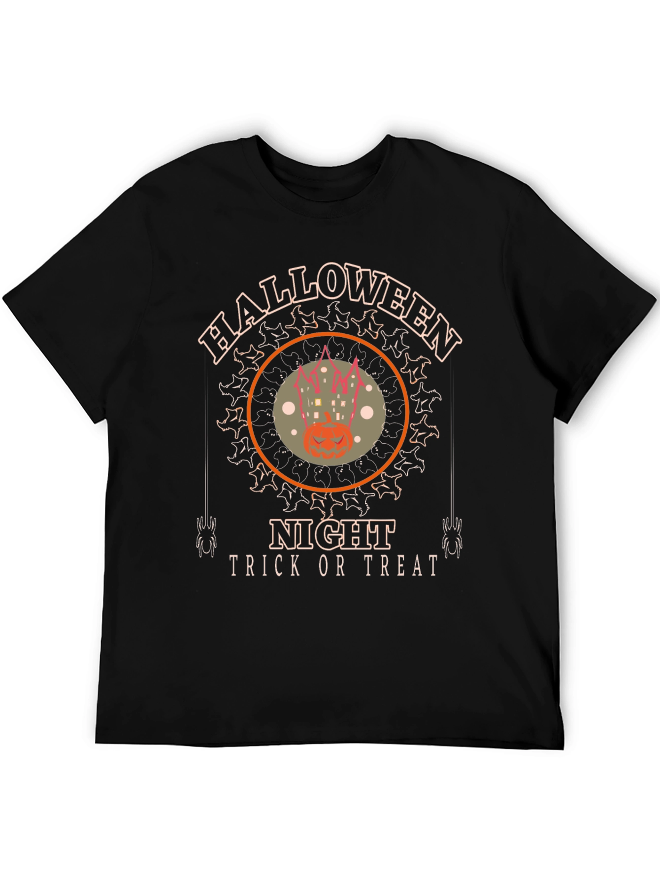 Halloween Night Trick or Treat Graphic Tee