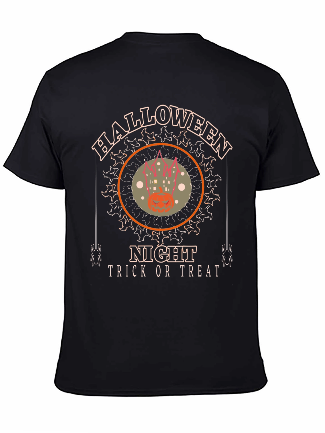Halloween Night Trick or Treat Graphic Tee