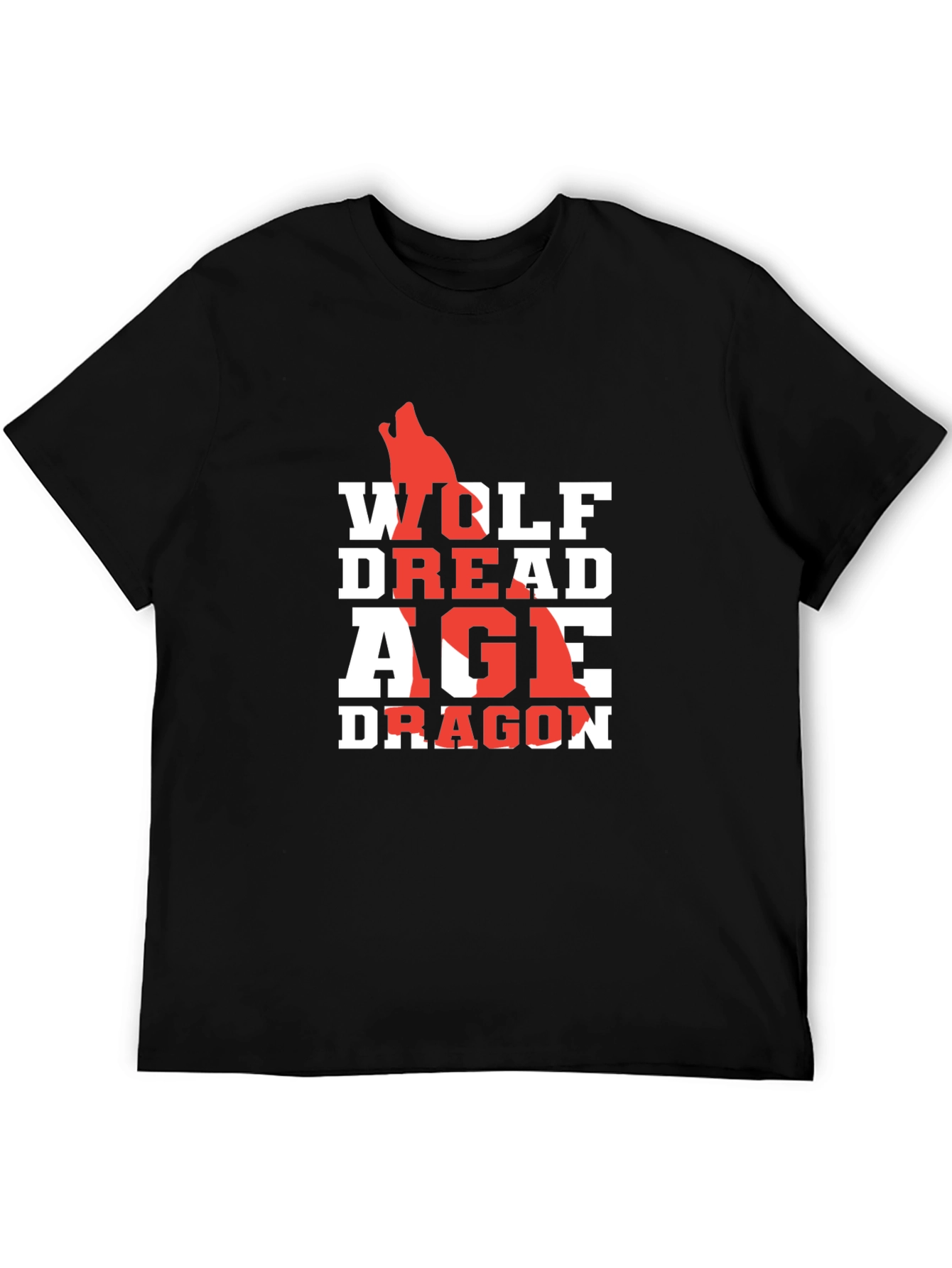 Dragon Age T-Shirt - Wolf Dread Age Dragon Design