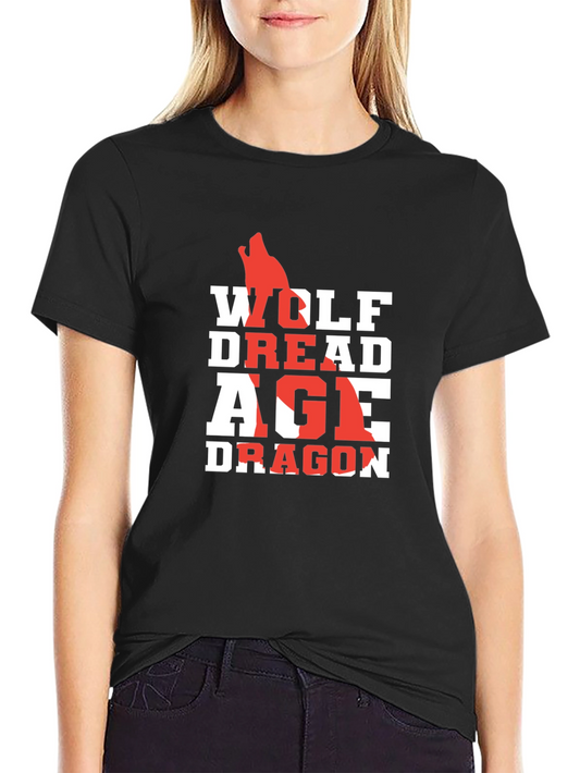Dragon Age T-Shirt - Wolf Dread Age Dragon Design