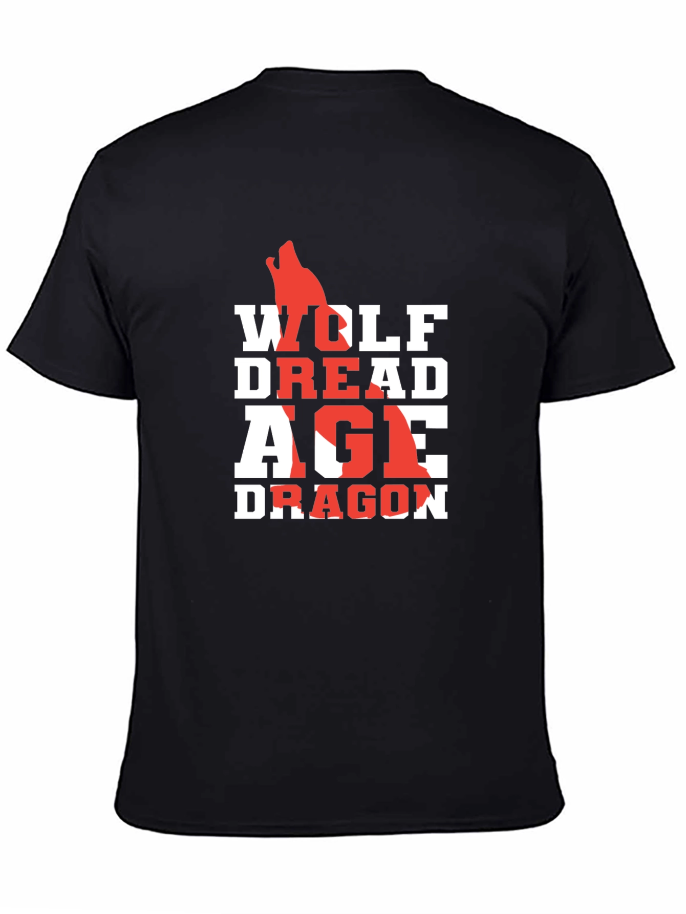 Dragon Age T-Shirt - Wolf Dread Age Dragon Design