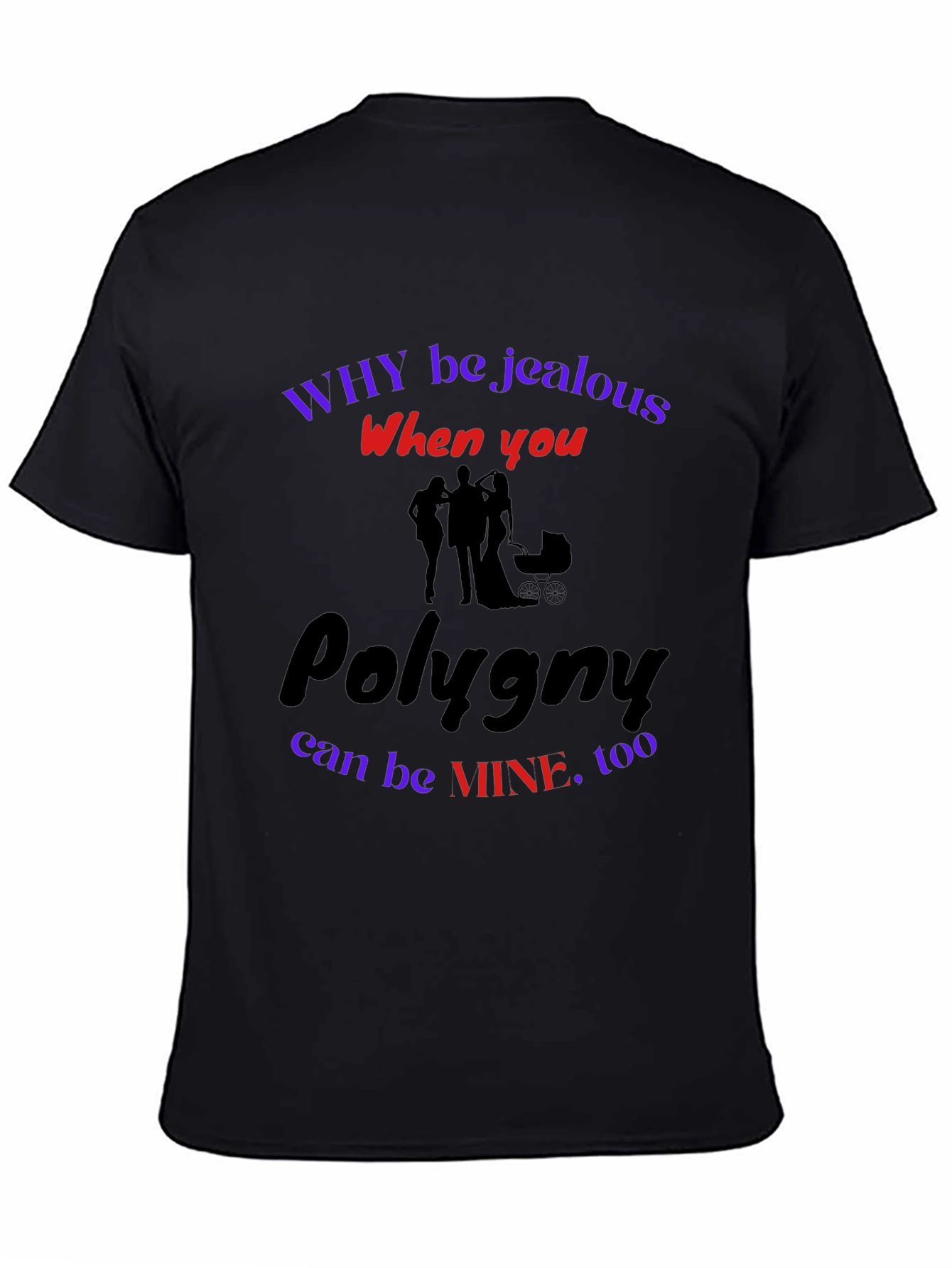 Polygyny T-Shirt: Why Be Jealous?
