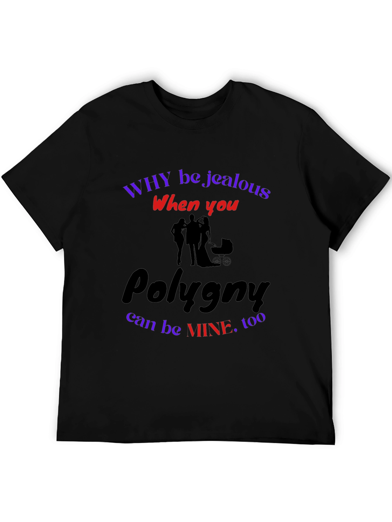 Polygyny T-Shirt: Why Be Jealous?