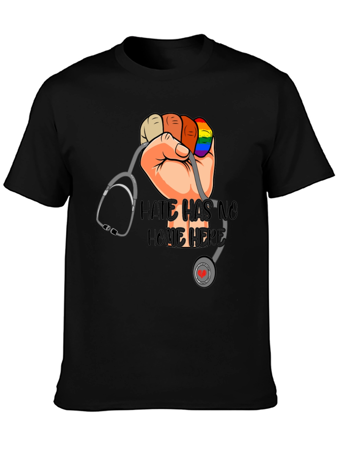 Hate Has No Home Here Pride T-Shirt