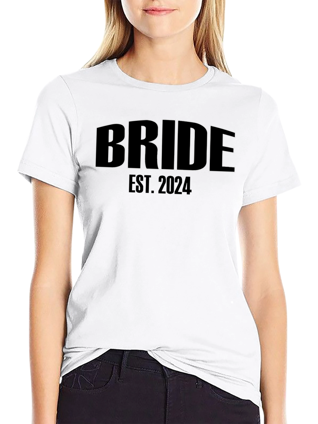 Bride Est. 2024 T-Shirt - Wedding Celebration Apparel
