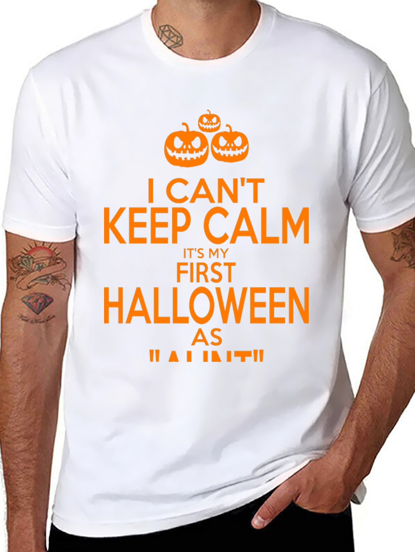 Funny Halloween T-Shirt - I Cant Keep Calm