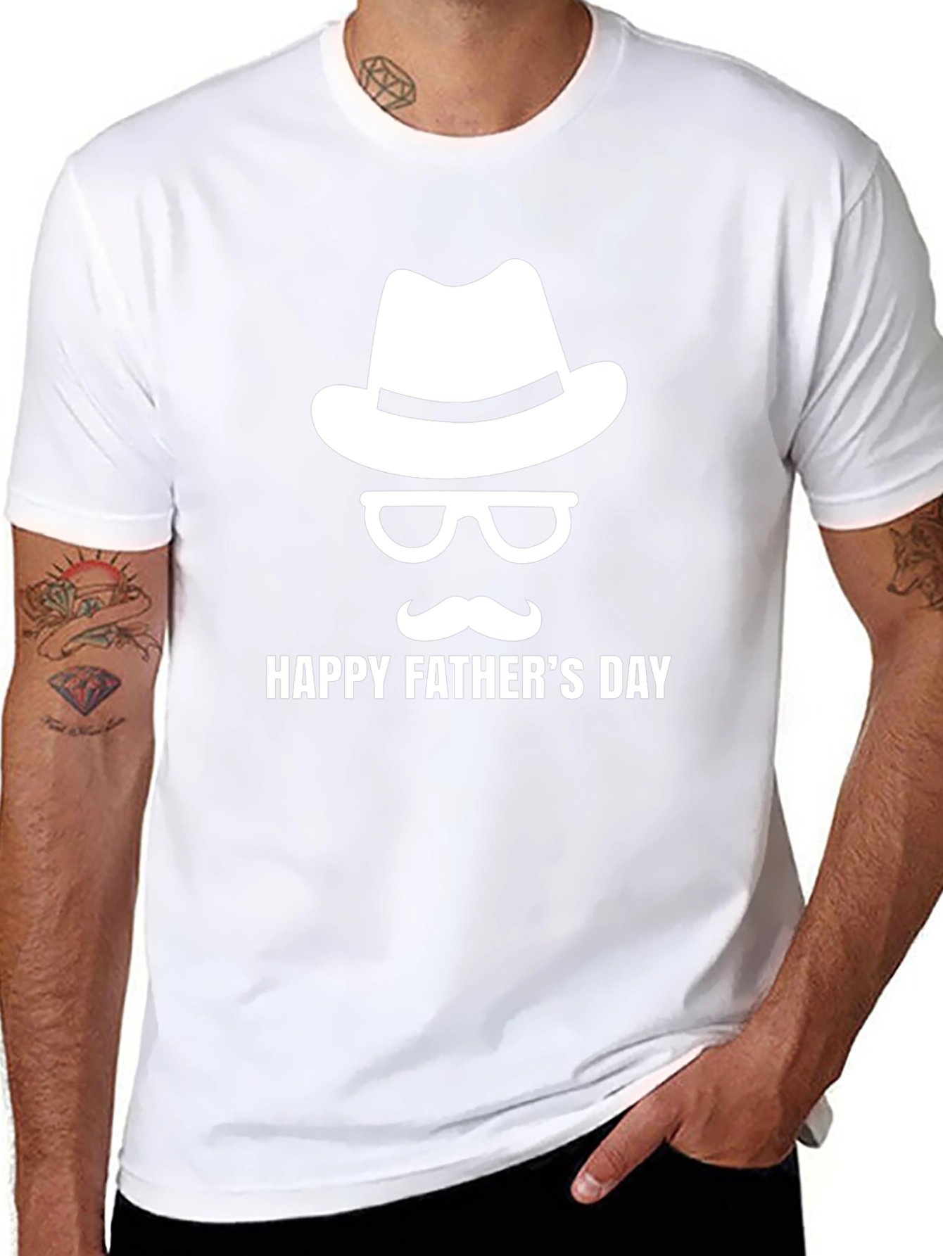 Happy Fathers Day T-Shirt - Novelty Dad Tee