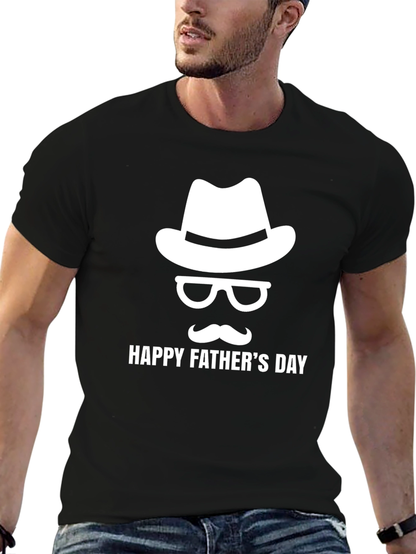 Happy Fathers Day T-Shirt - Novelty Dad Tee