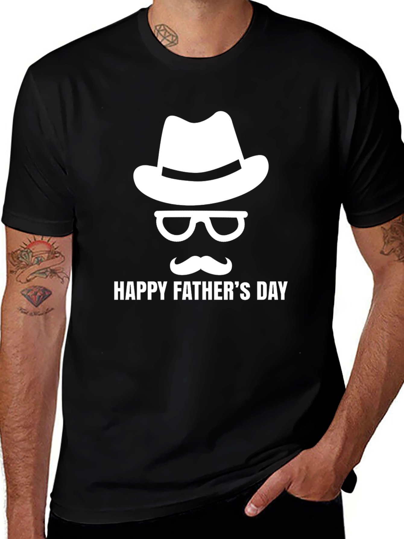 Happy Fathers Day T-Shirt - Novelty Dad Tee