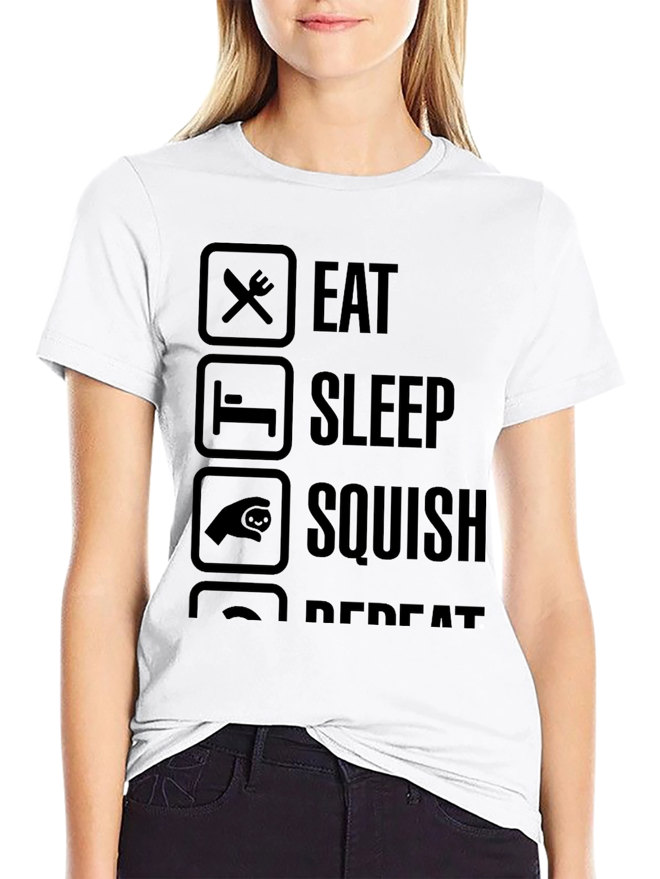 Eat Sleep Squish Repeat T-Shirt