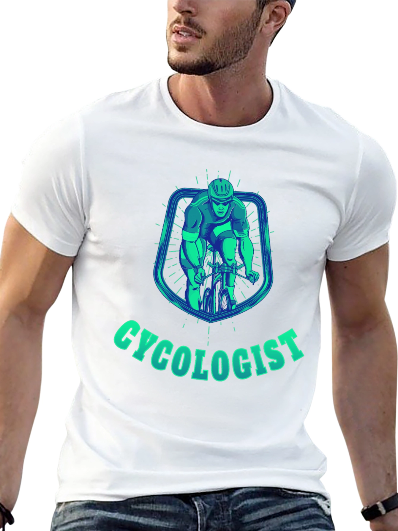 Cyclologist Graphic T-Shirt - Bike Lover Tee