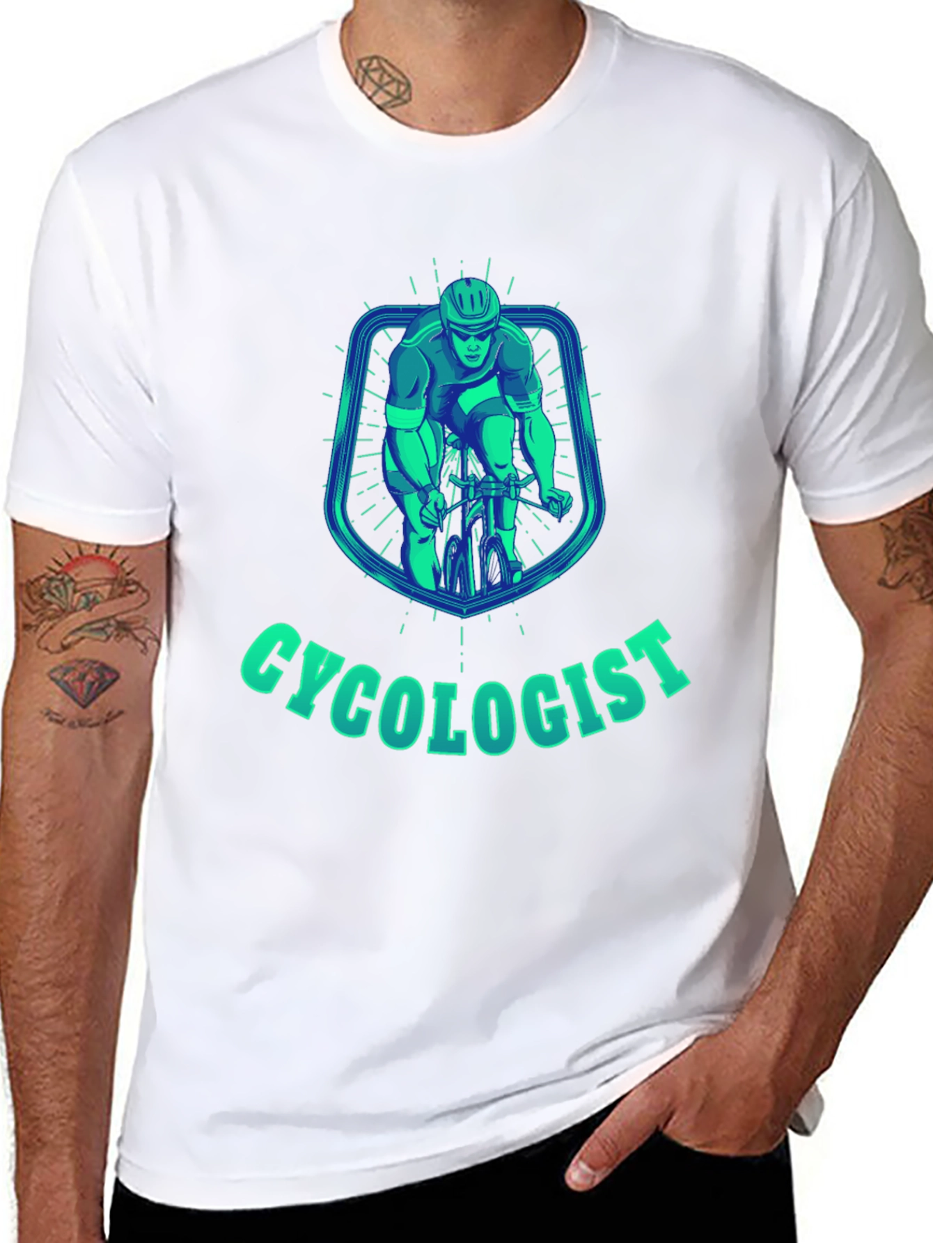 Cyclologist Graphic T-Shirt - Bike Lover Tee