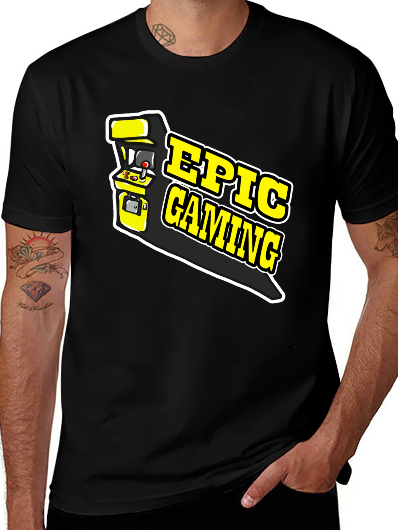 Epic Gaming Black T-Shirt