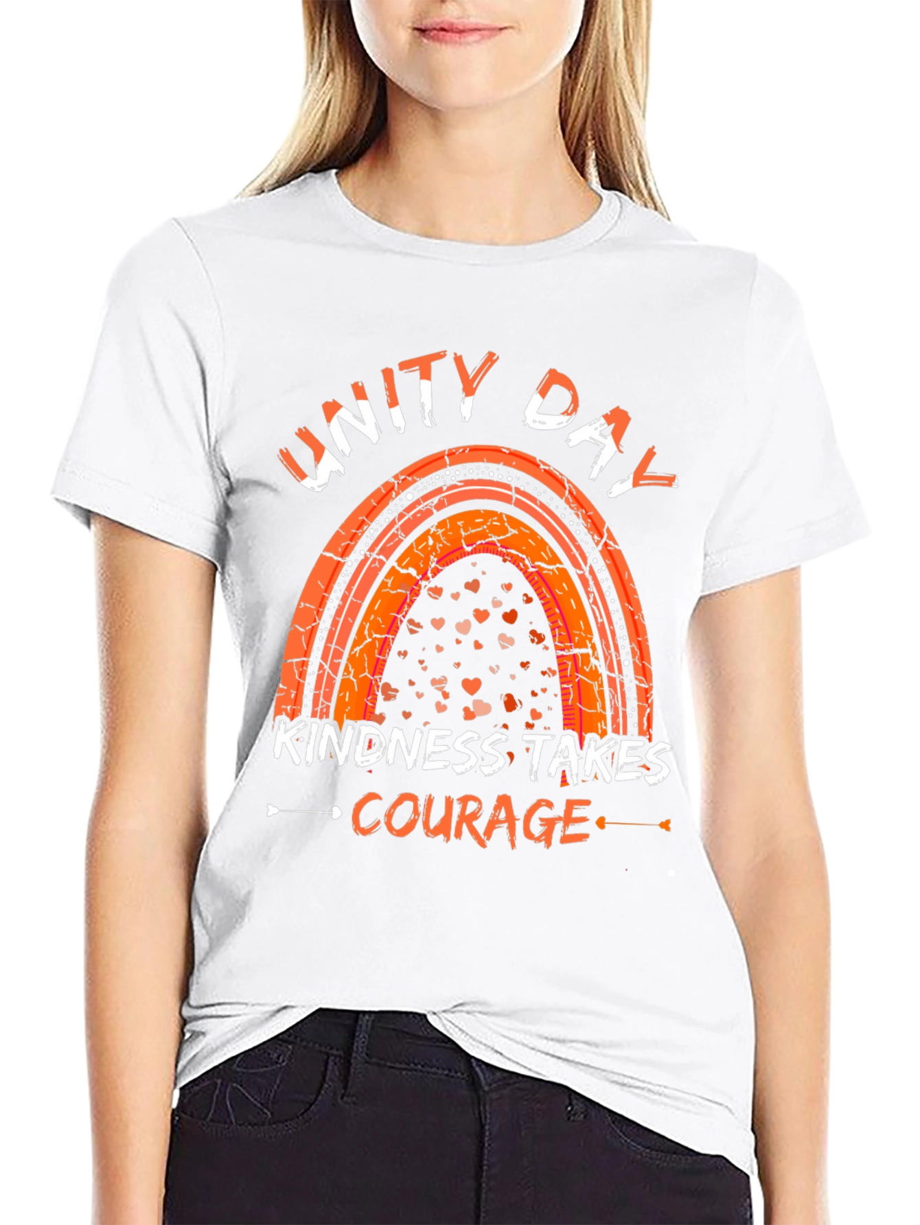 Unity Day Kindness Takes Courage T-Shirt