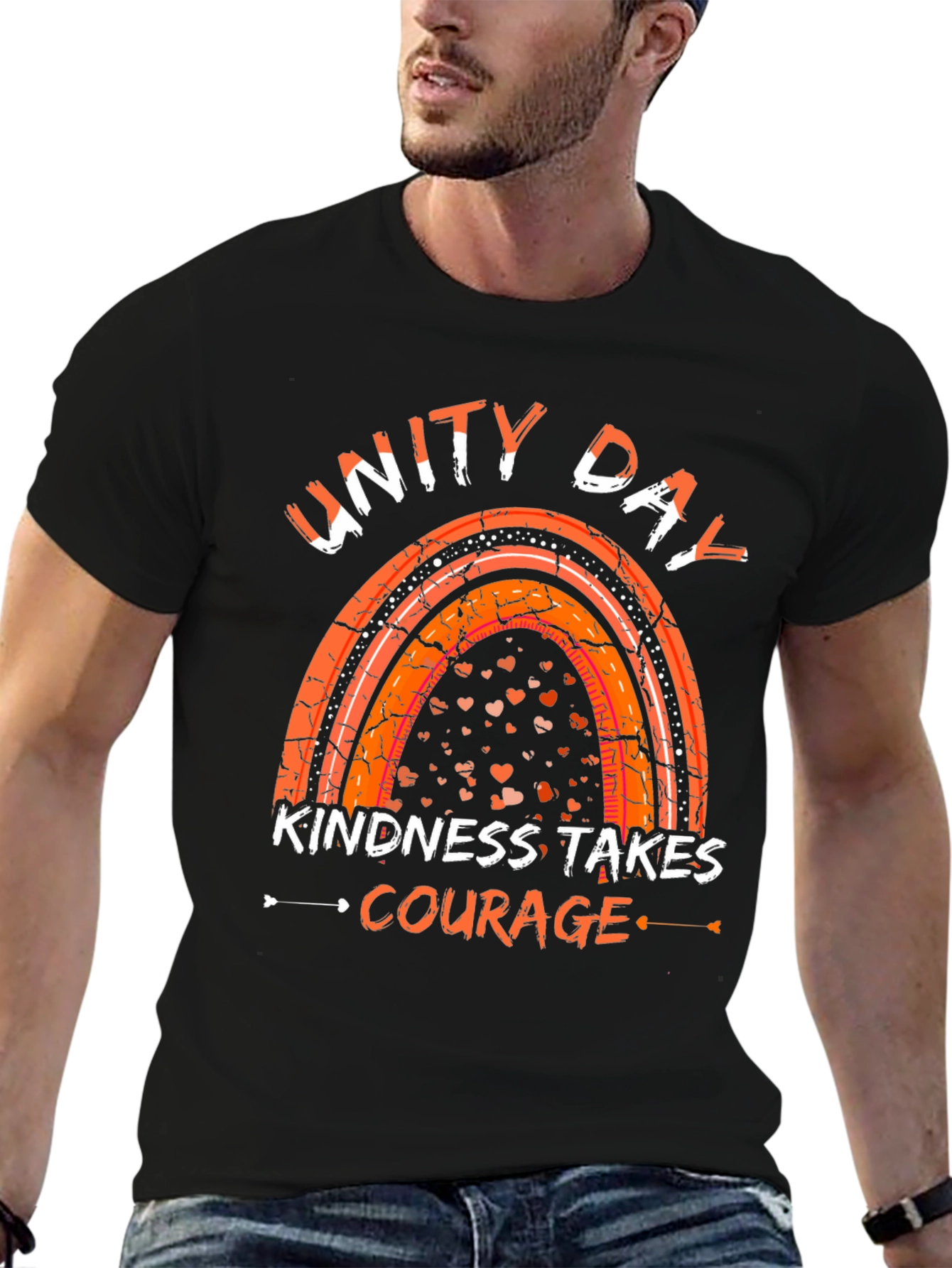 Unity Day Kindness Takes Courage T-Shirt