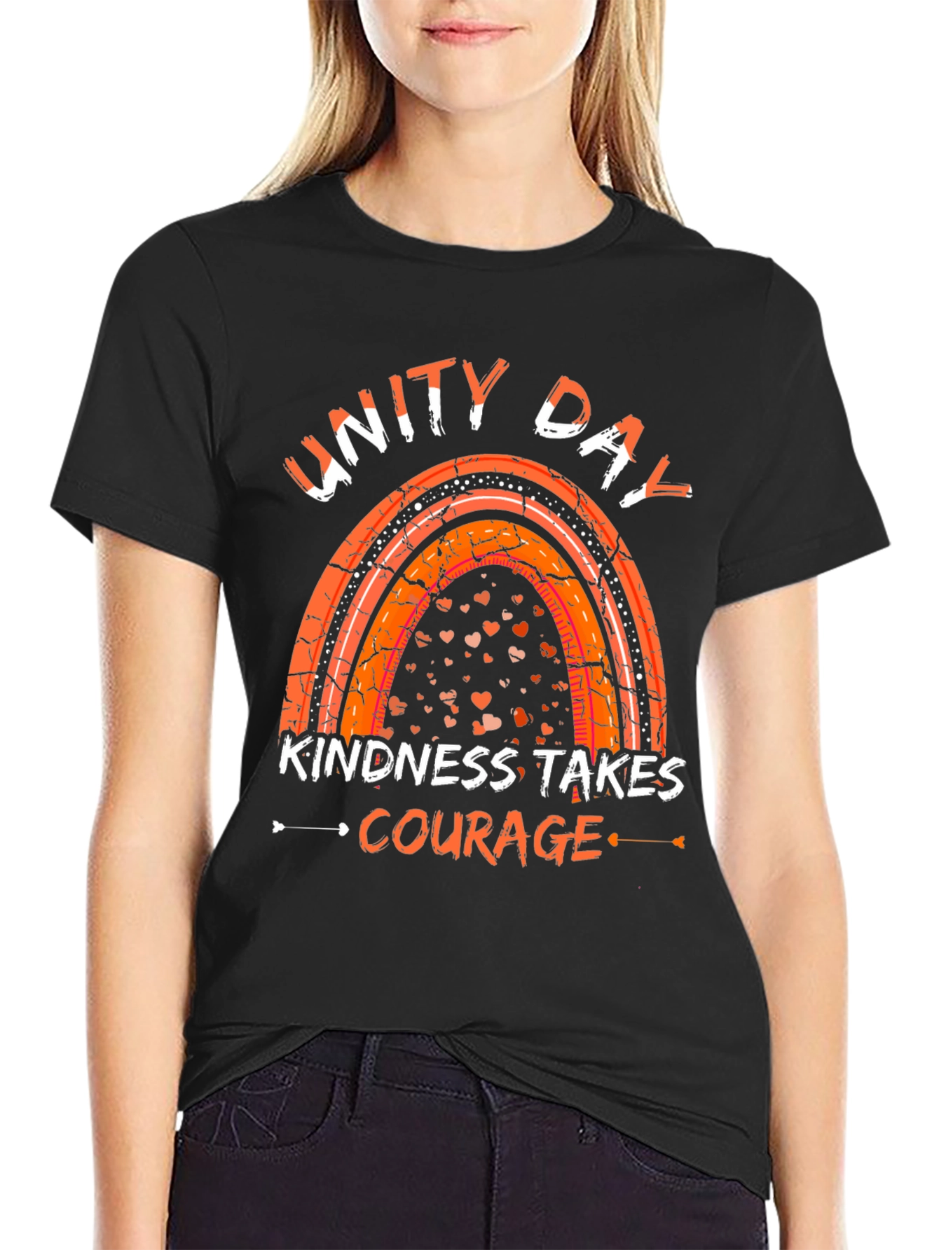 Unity Day Kindness Takes Courage T-Shirt