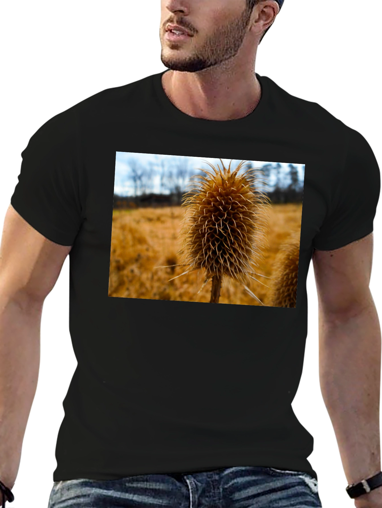 Teasel T-Shirt - Nature Inspired Design