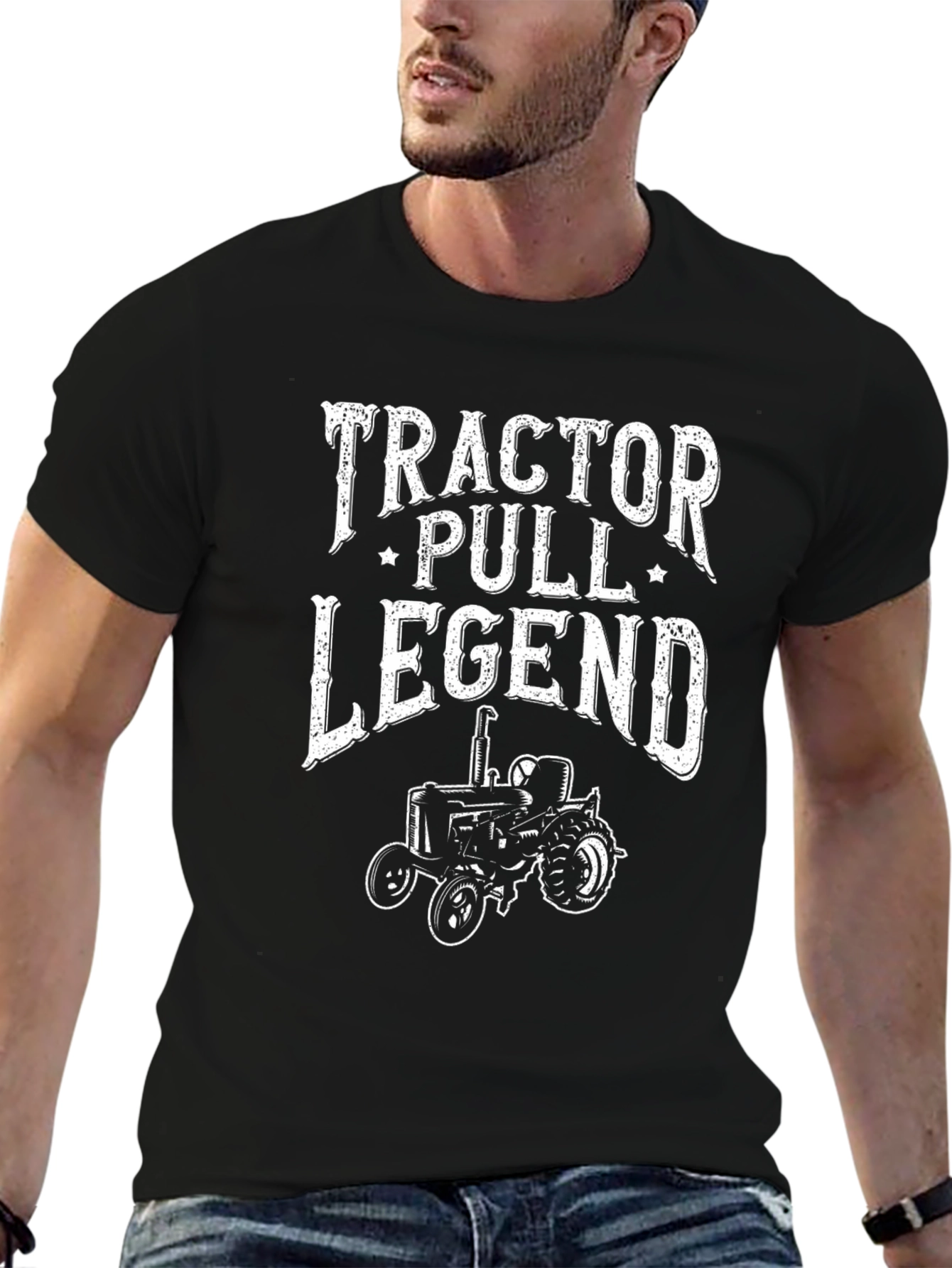 Tractor Pull Legend Graphic T-Shirt