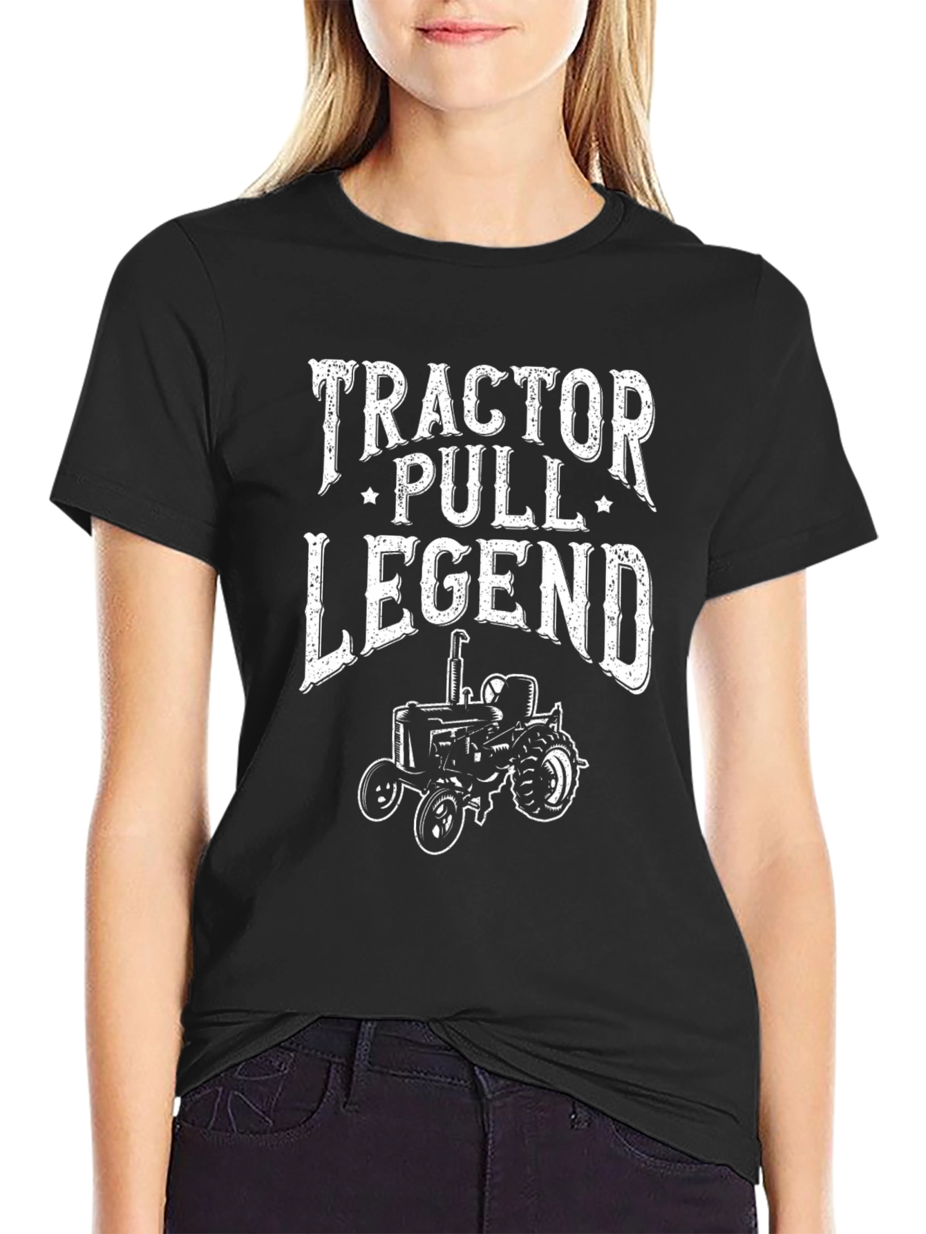 Tractor Pull Legend Graphic T-Shirt