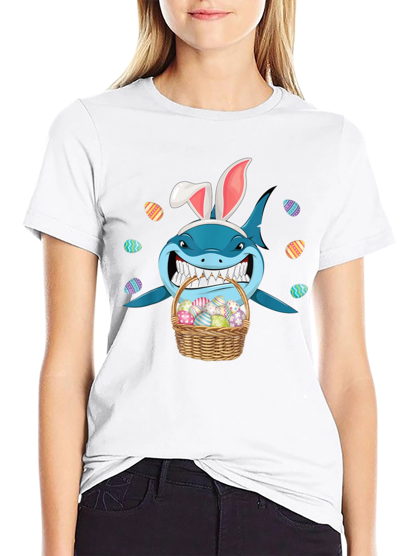 Easter Shark T-Shirt