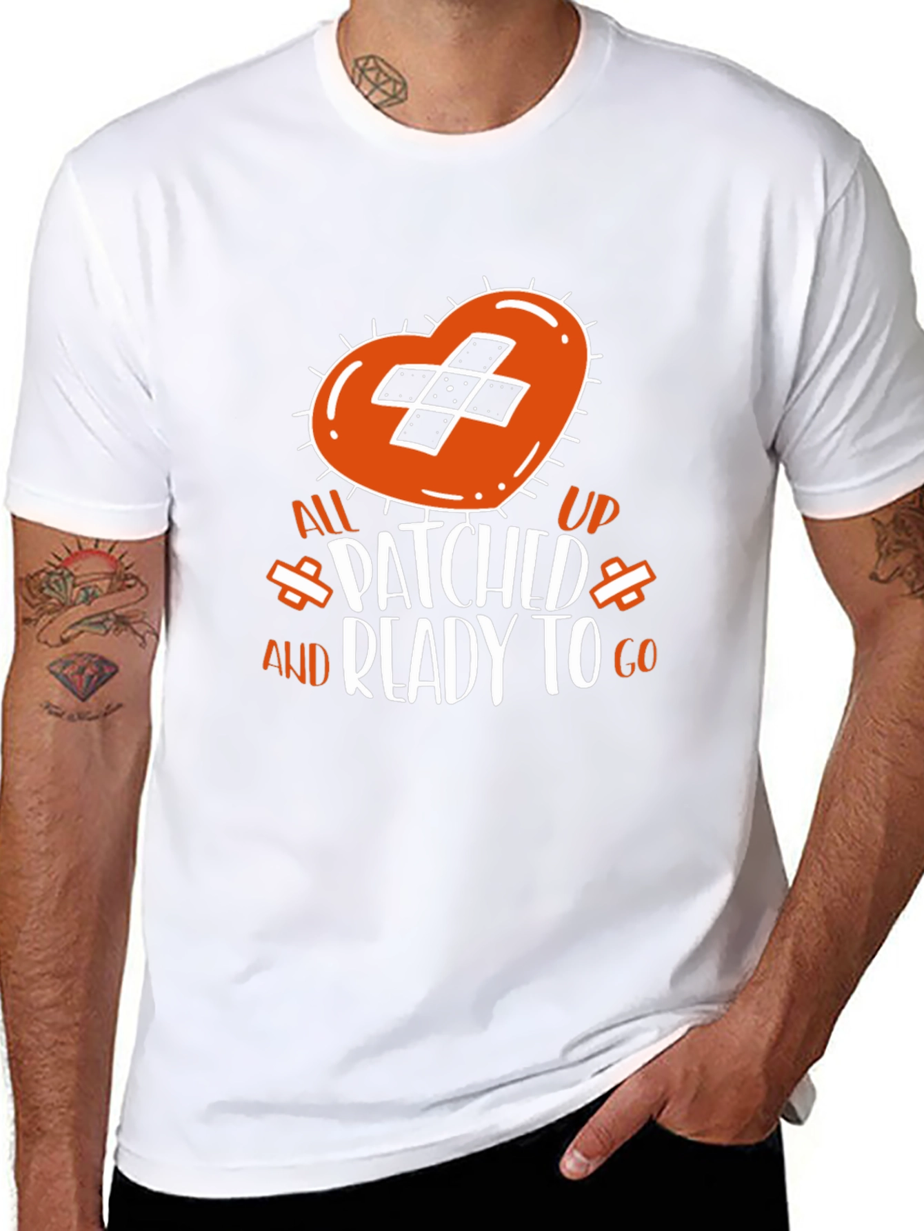 Patched Up and Ready T-Shirt